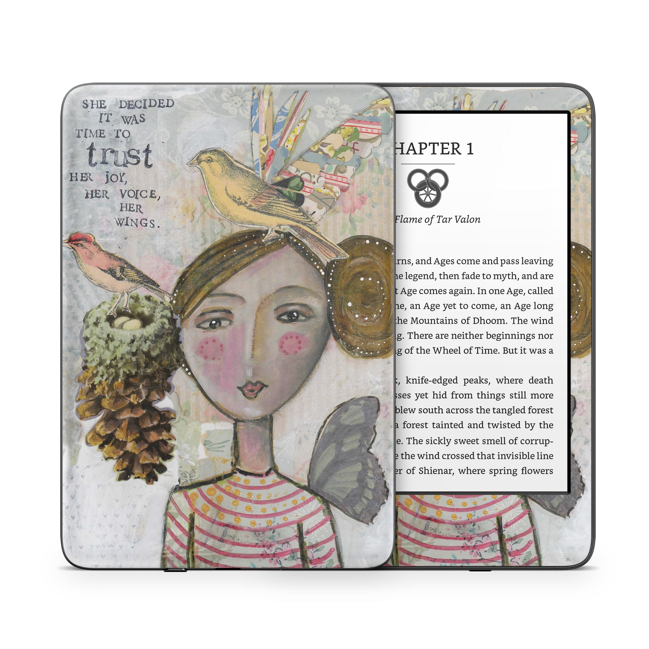 Time To Trust - Amazon Kindle Skin