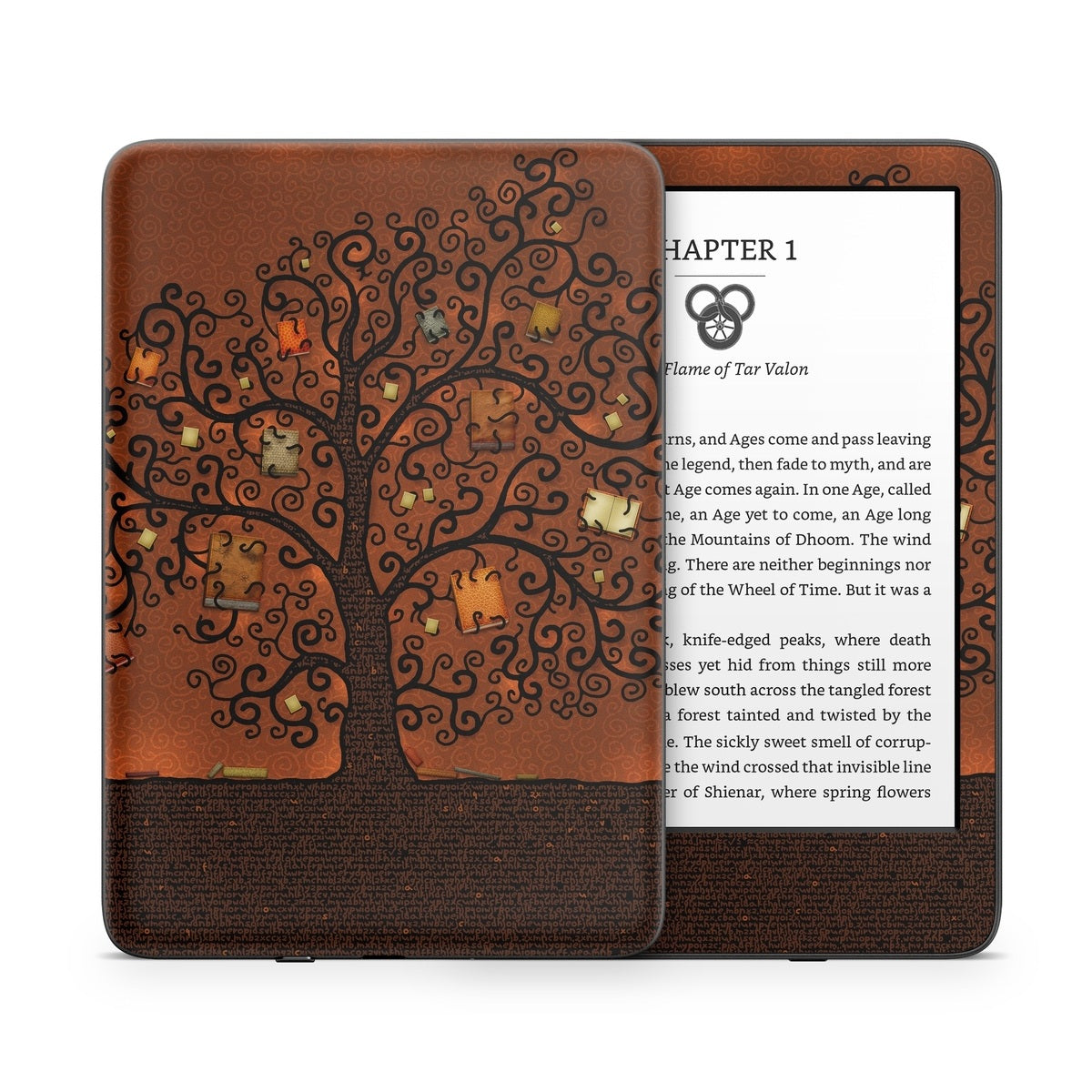 Tree Of Books - Amazon Kindle Skin