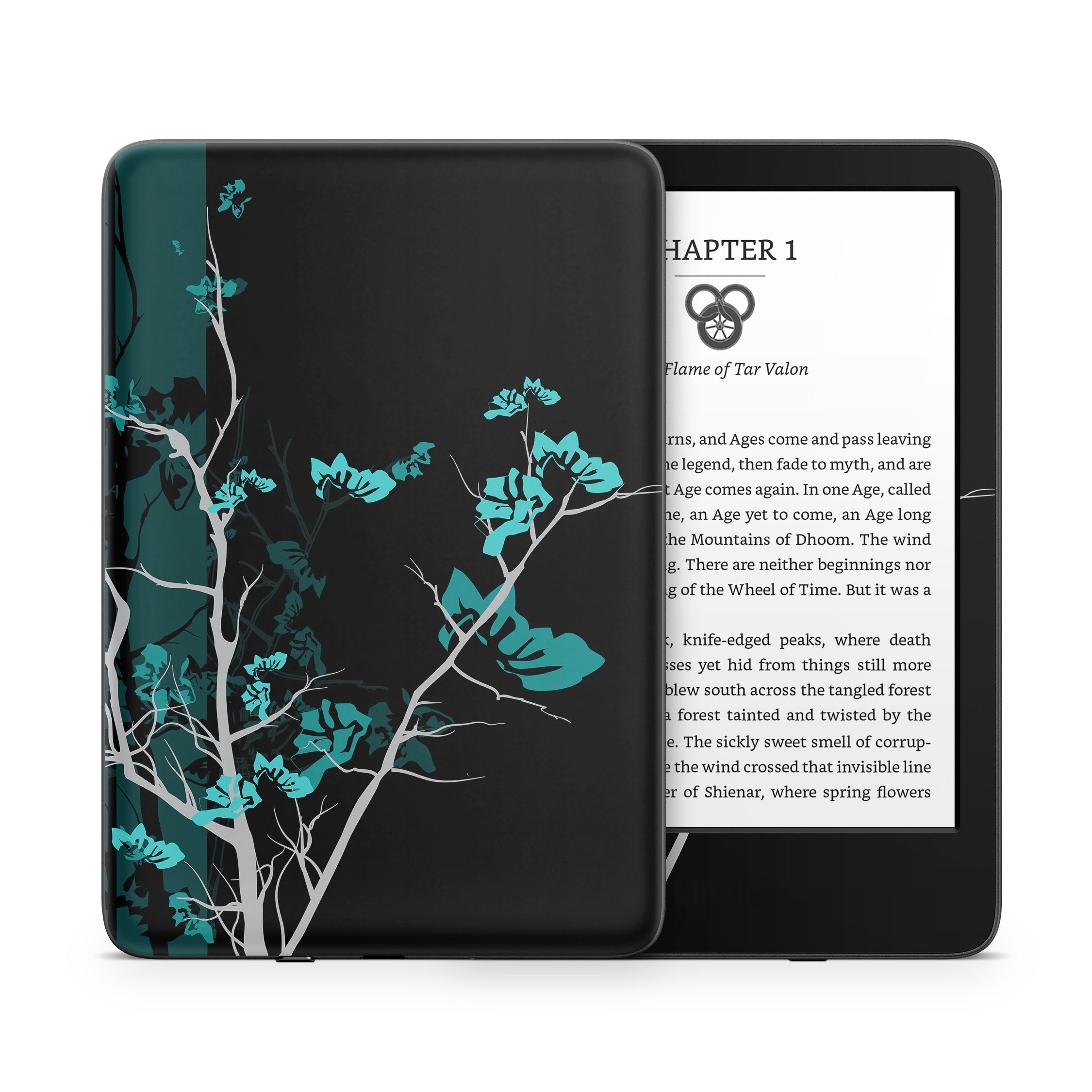 Aqua Tranquility - Amazon Kindle Skin