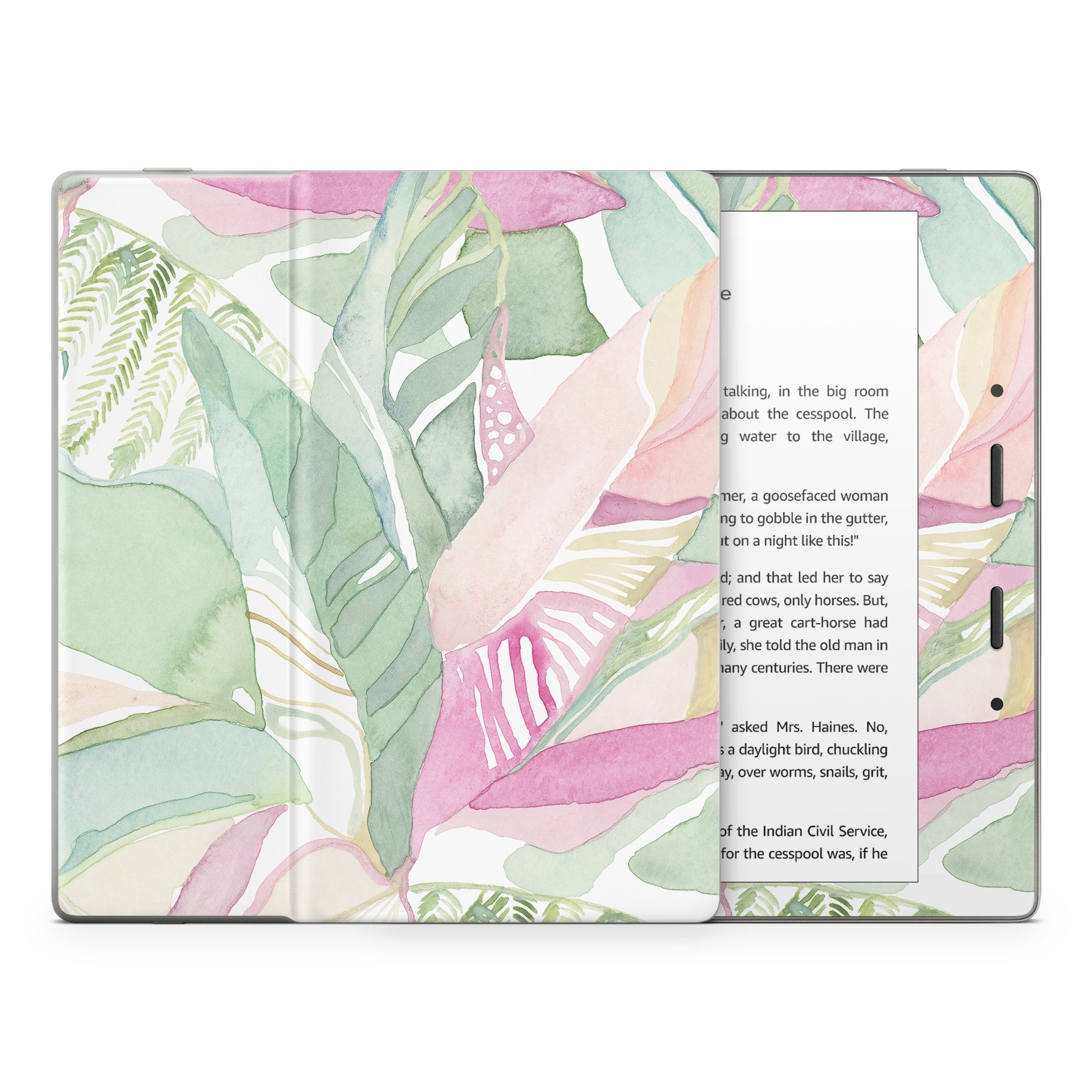 Tropical Leaves - Amazon Kindle Skin