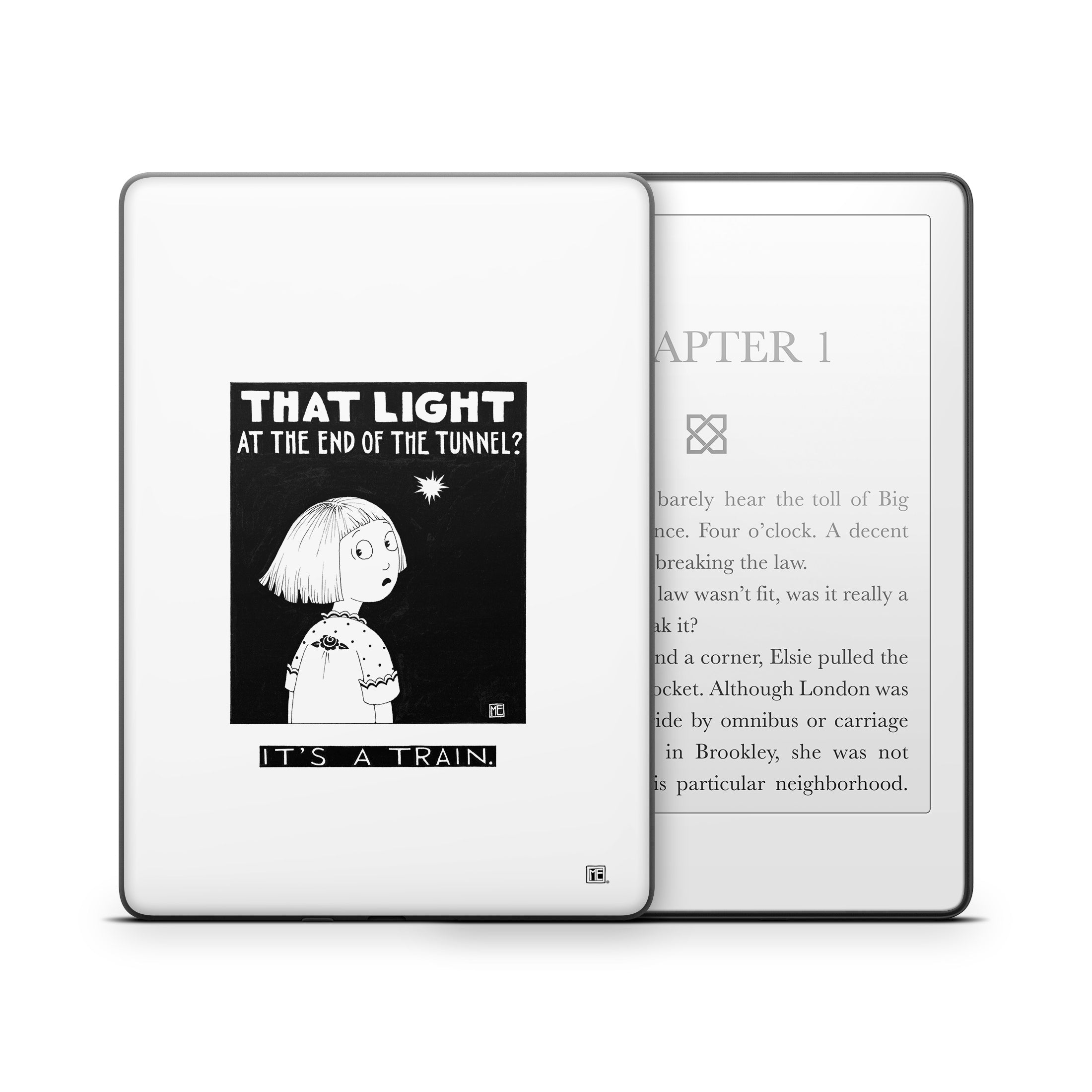 Train Tunnel - Amazon Kindle Skin