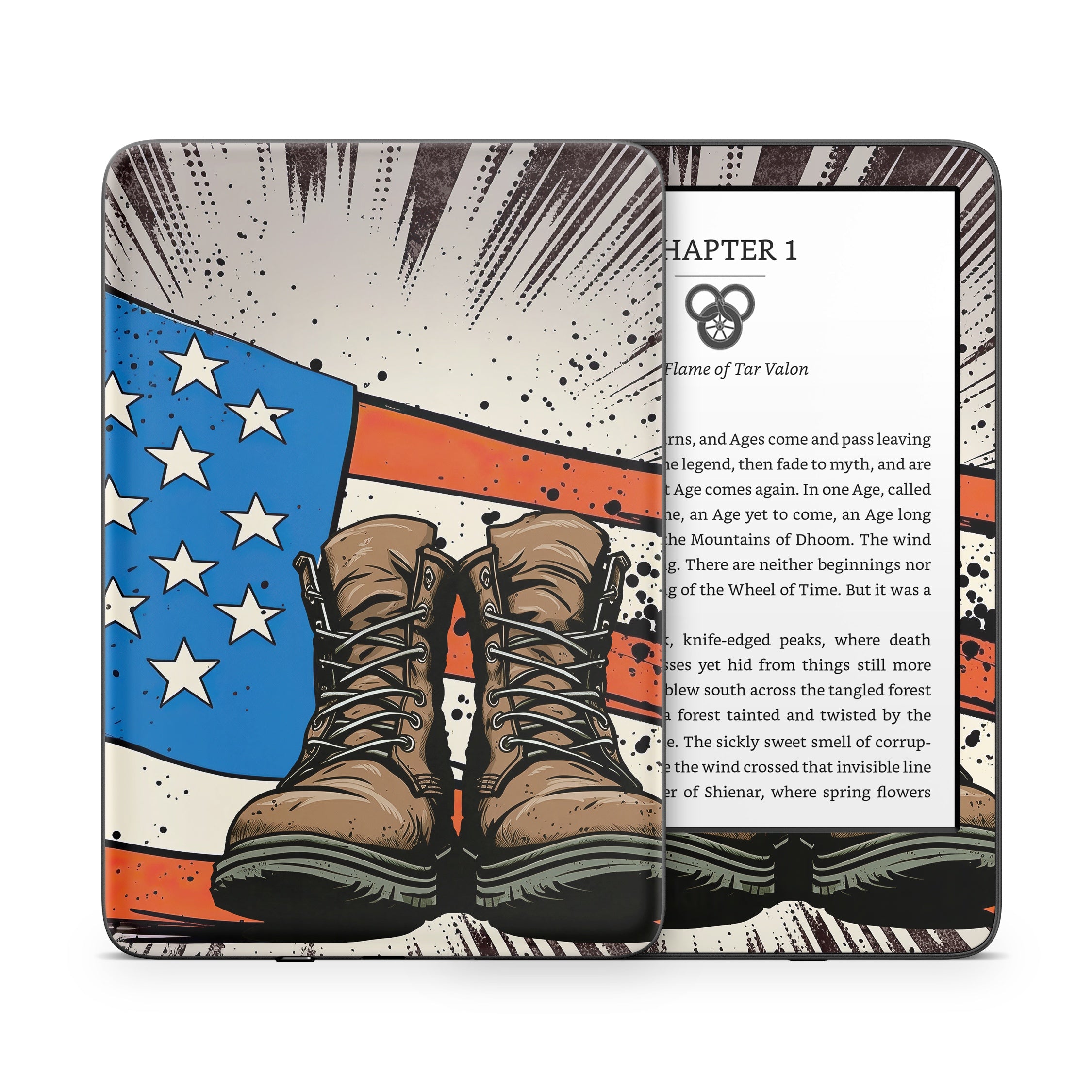 Walk a Mile - Amazon Kindle Skin