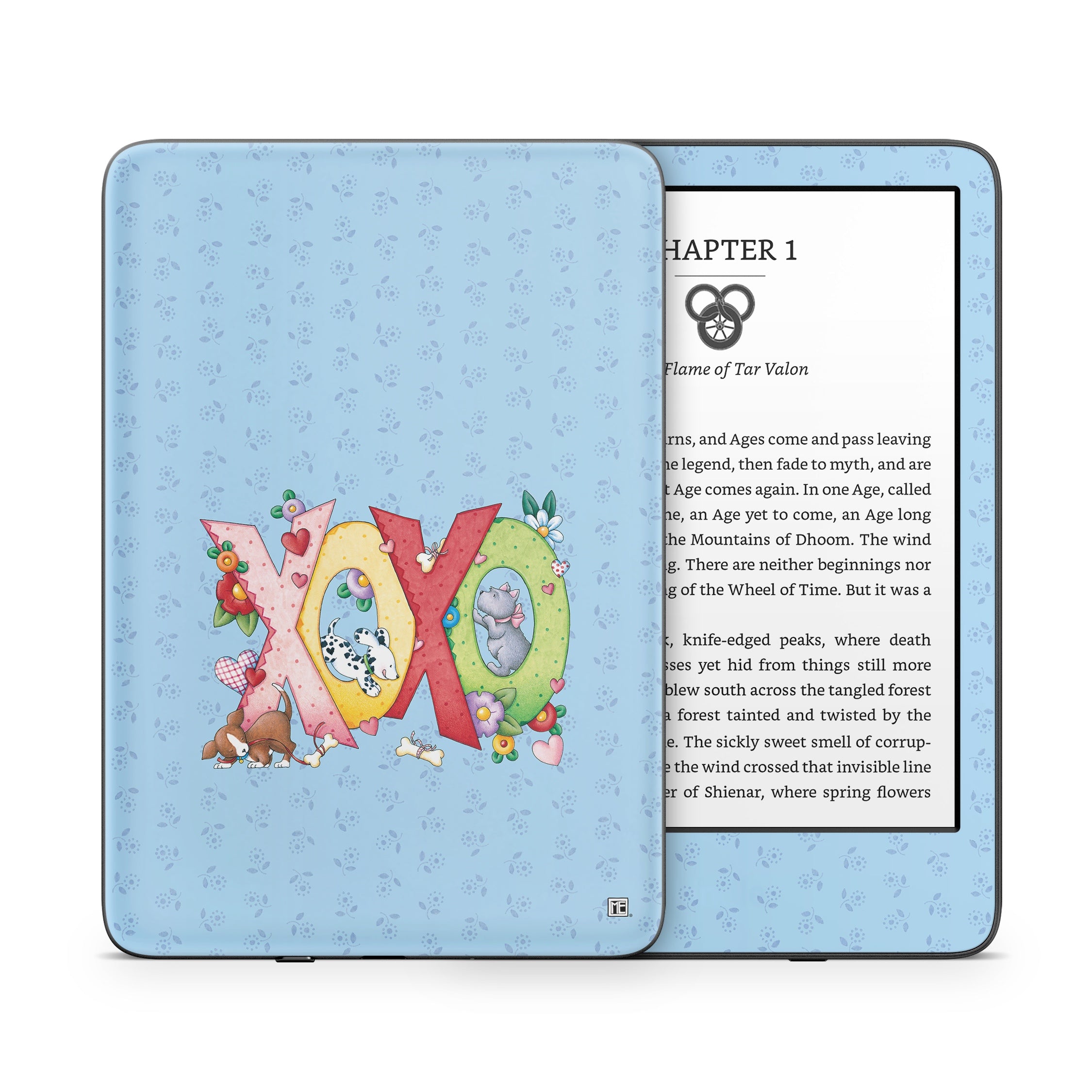 XOXO Puppies - Amazon Kindle Skin