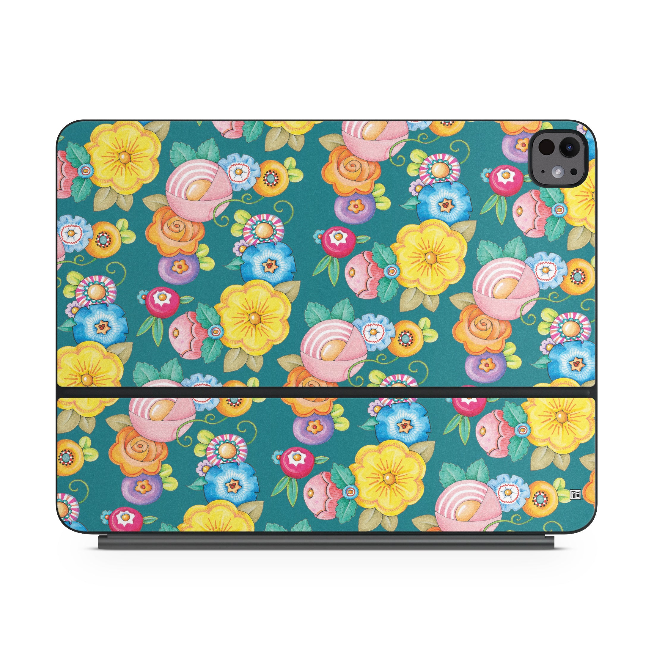 Act Right Flowers - Apple Magic Keyboard for iPad Skin