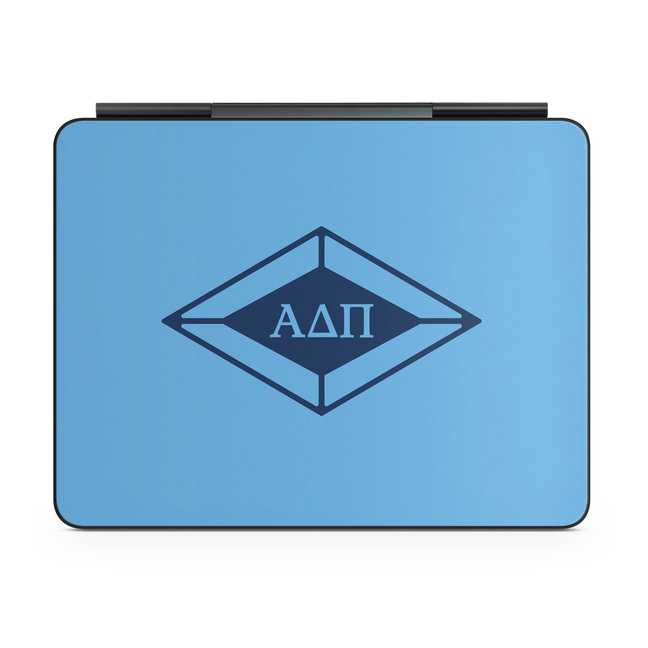 Alpha Delta Pi Diamond Letters Adelphean Blue - Apple Magic Keyboard for iPad Skin