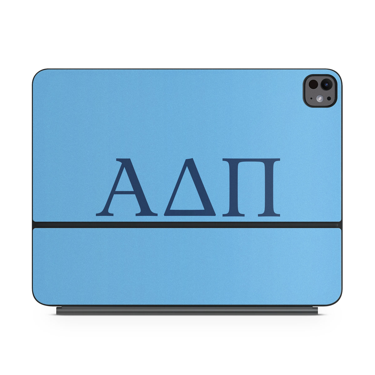 Alpha Delta Pi Greek Letters Adelphean Blue - Apple Magic Keyboard for iPad Skin