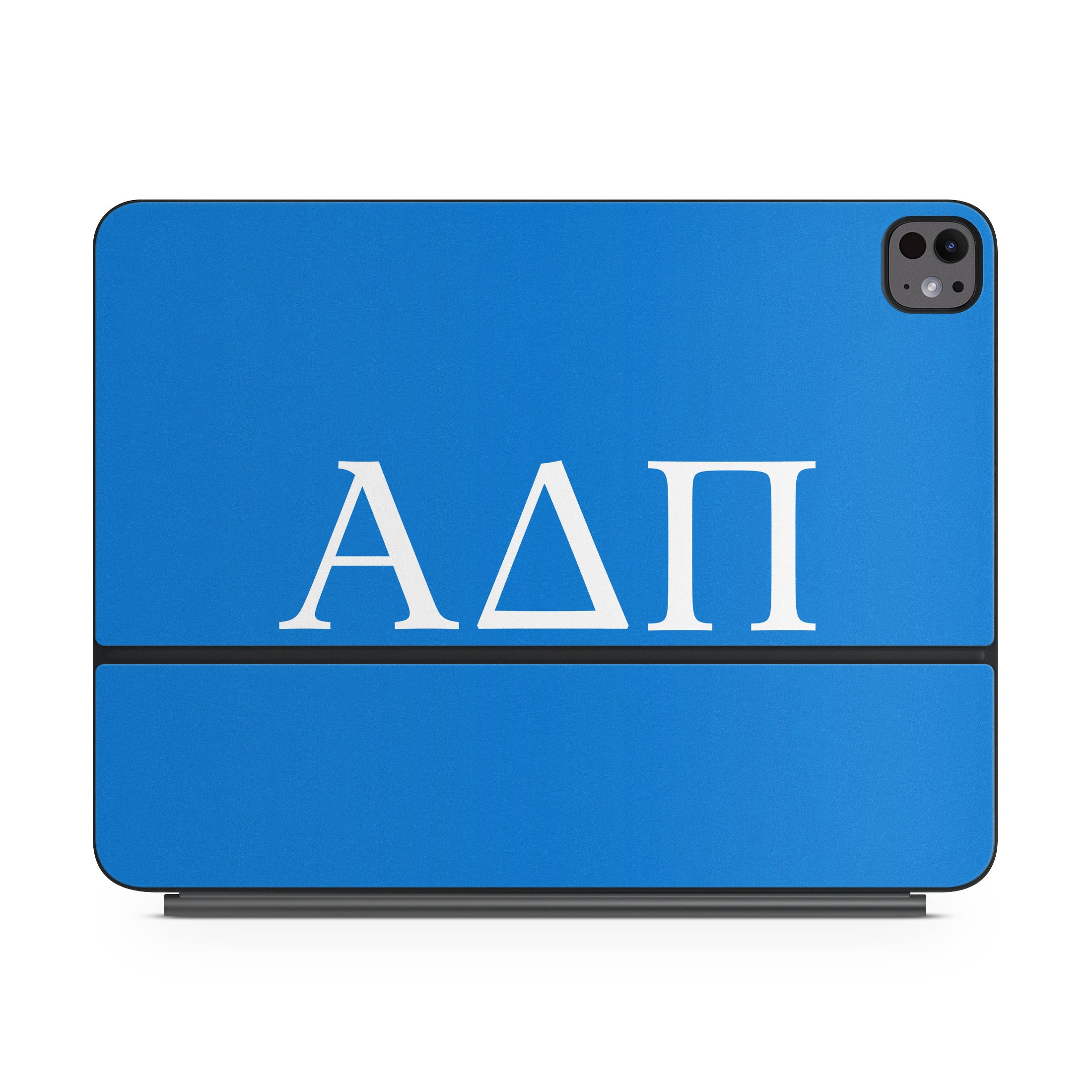 Alpha Delta Pi Greek Letters Azure - Apple Magic Keyboard for iPad Skin
