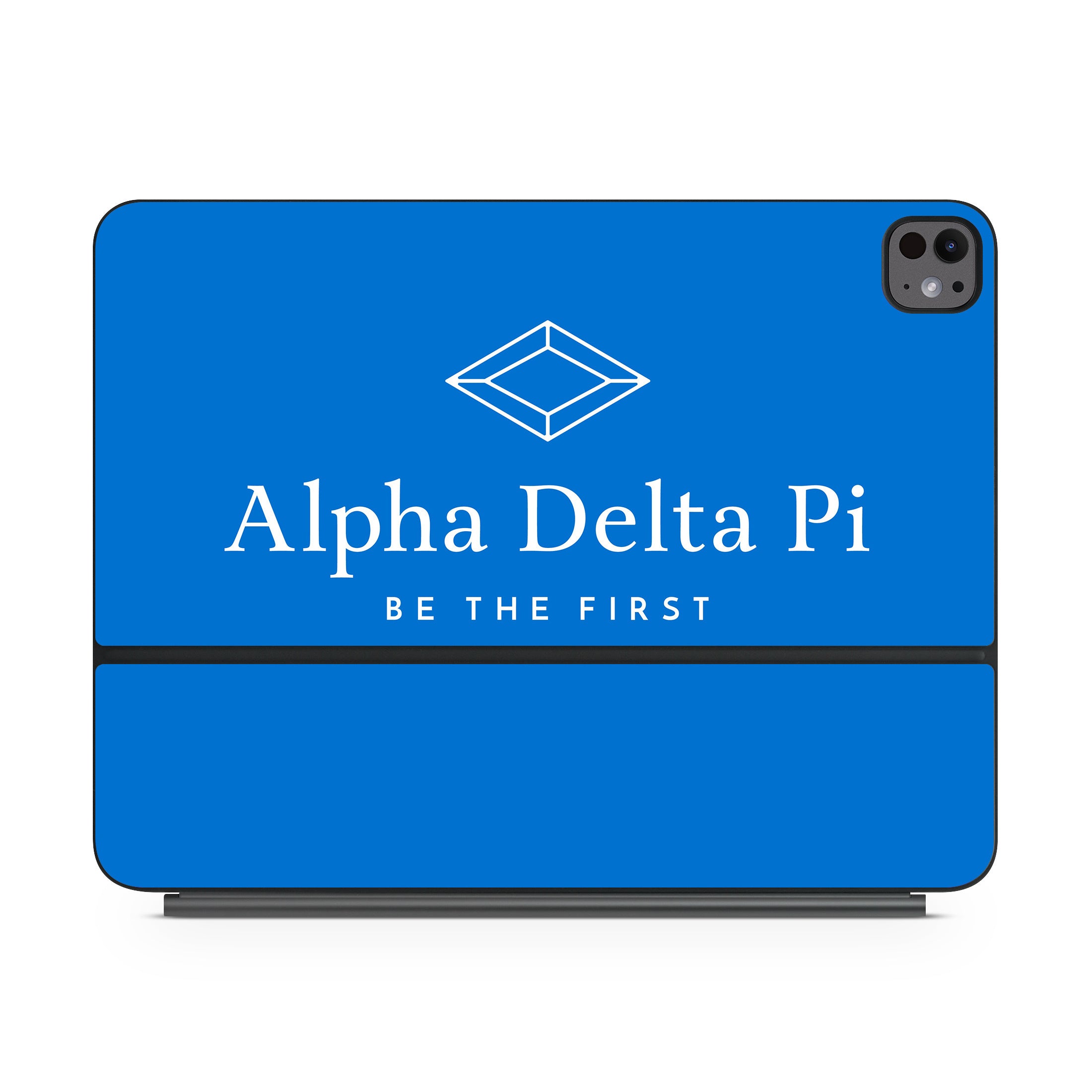 Alpha Delta Pi Primary Logo Azure - Apple Magic Keyboard for iPad Skin