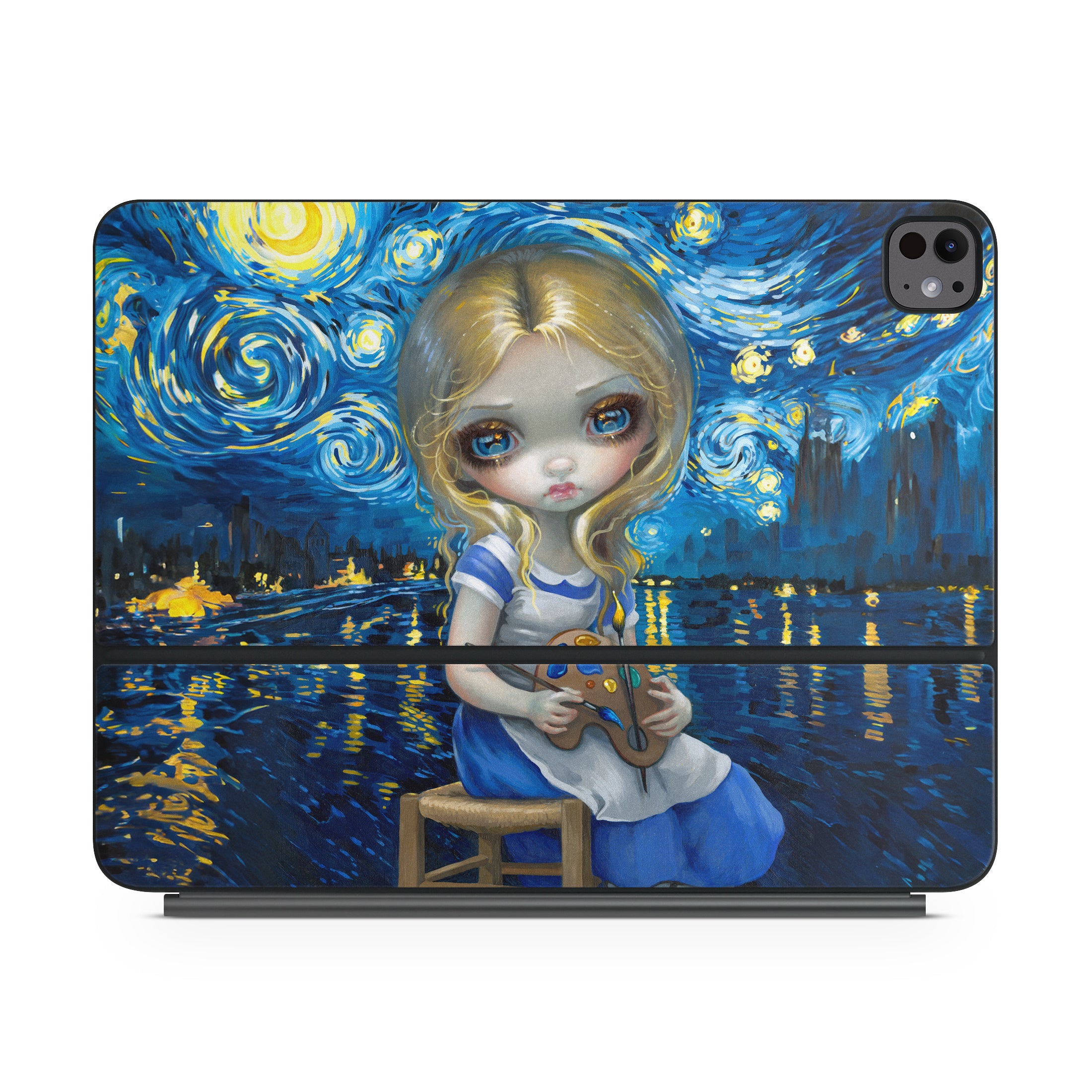Alice in a Van Gogh - Apple Magic Keyboard for iPad Skin