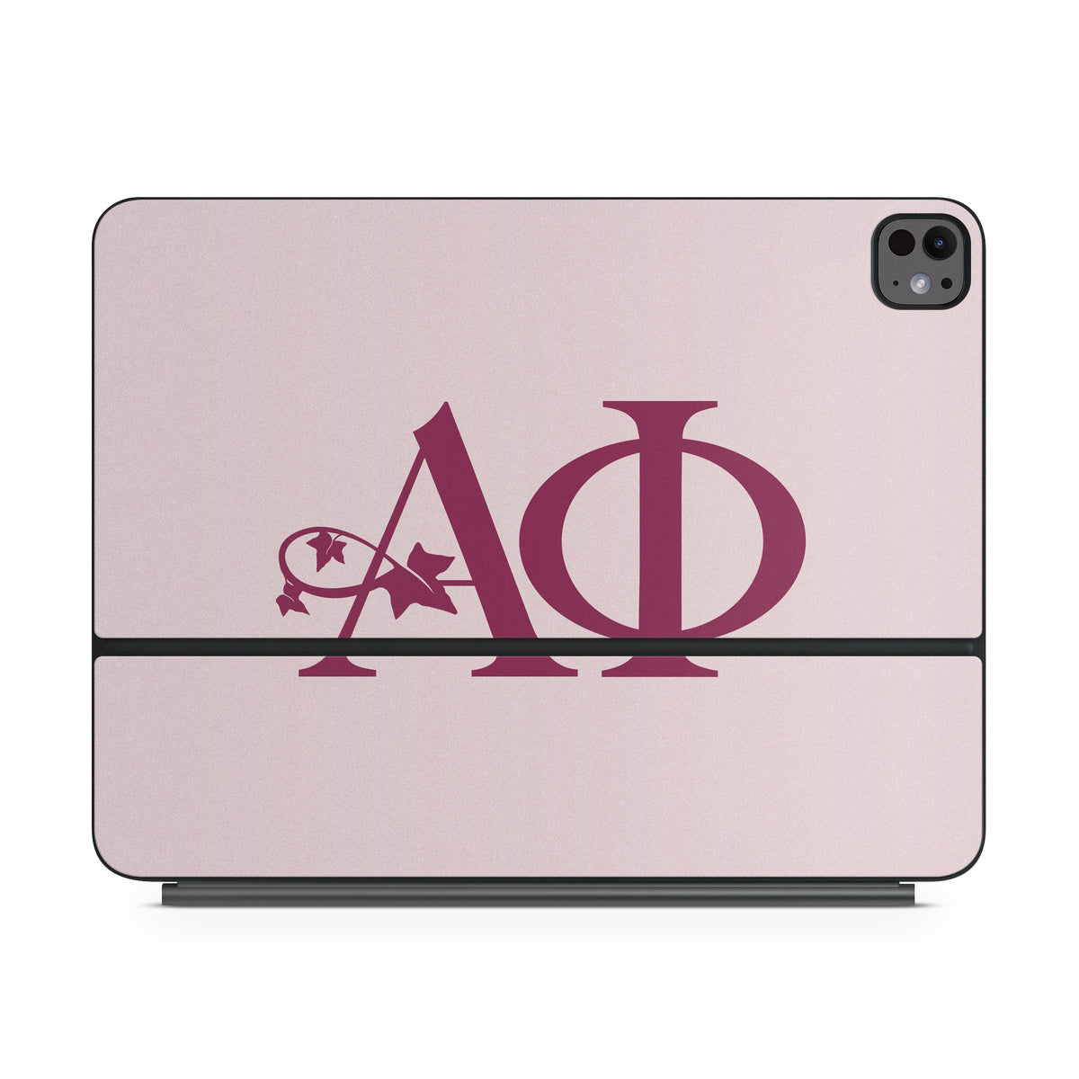 Alpha Phi Greek Letters Ivory - Apple Magic Keyboard for iPad Skin