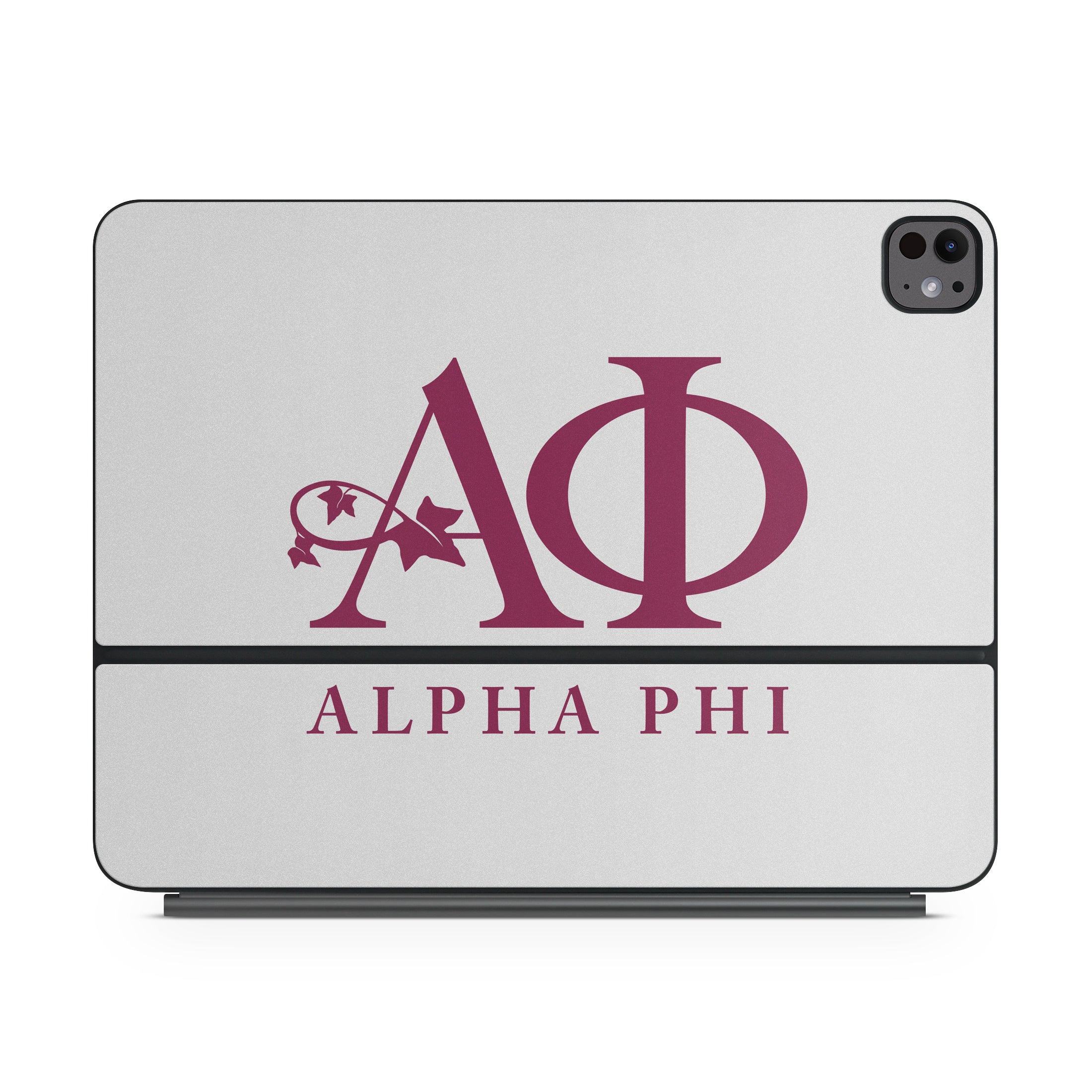 Alpha Phi Silver - Apple Magic Keyboard for iPad Skin