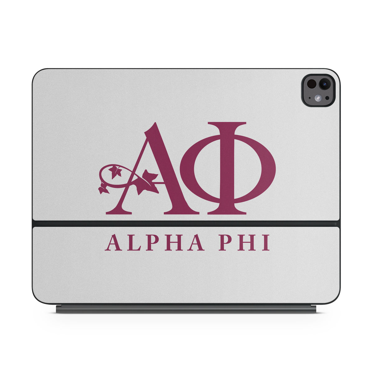 Alpha Phi Silver - Apple Magic Keyboard for iPad Skin