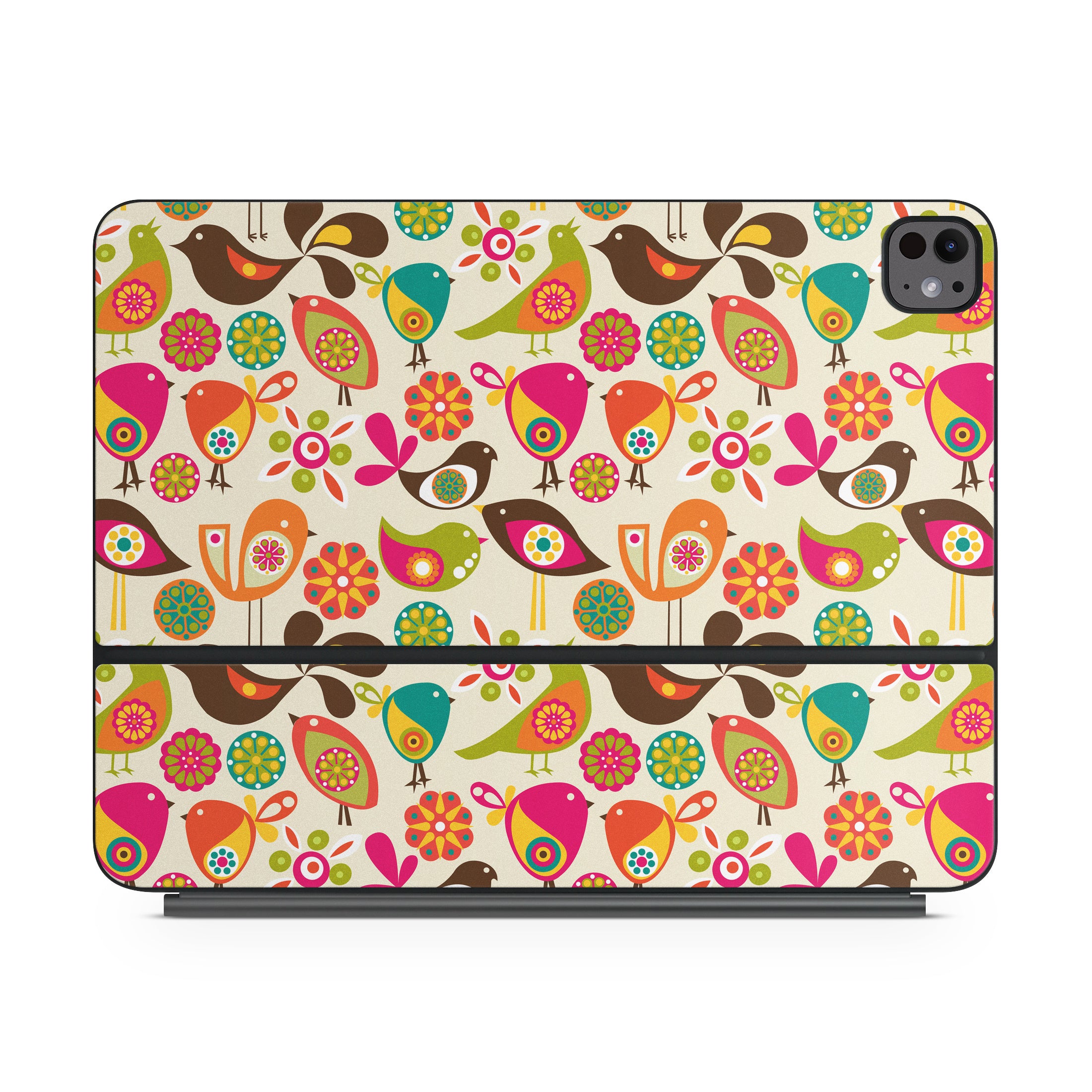 Bird Flowers - Apple Magic Keyboard for iPad Skin