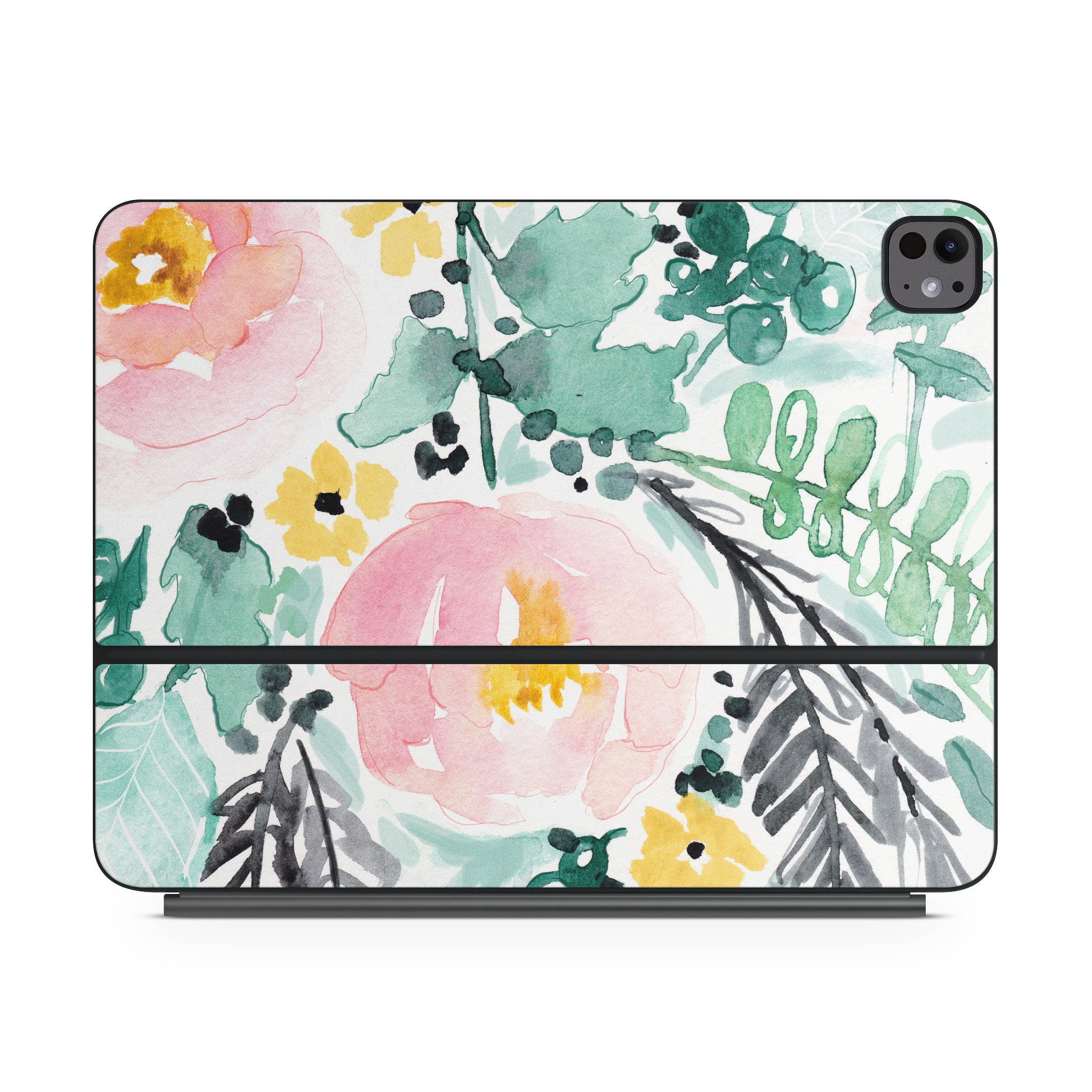 Blushed Flowers - Apple Magic Keyboard for iPad Skin