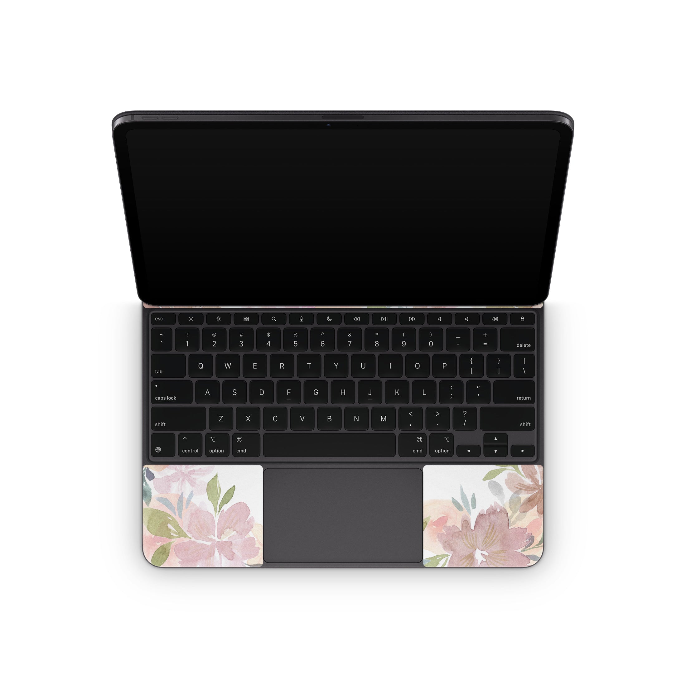Blush Flower Frame - Apple Magic Keyboard for iPad Skin