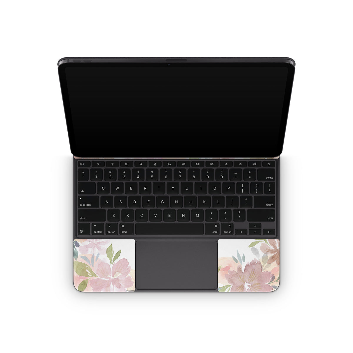 Blush Flower Frame - Apple Magic Keyboard for iPad Skin