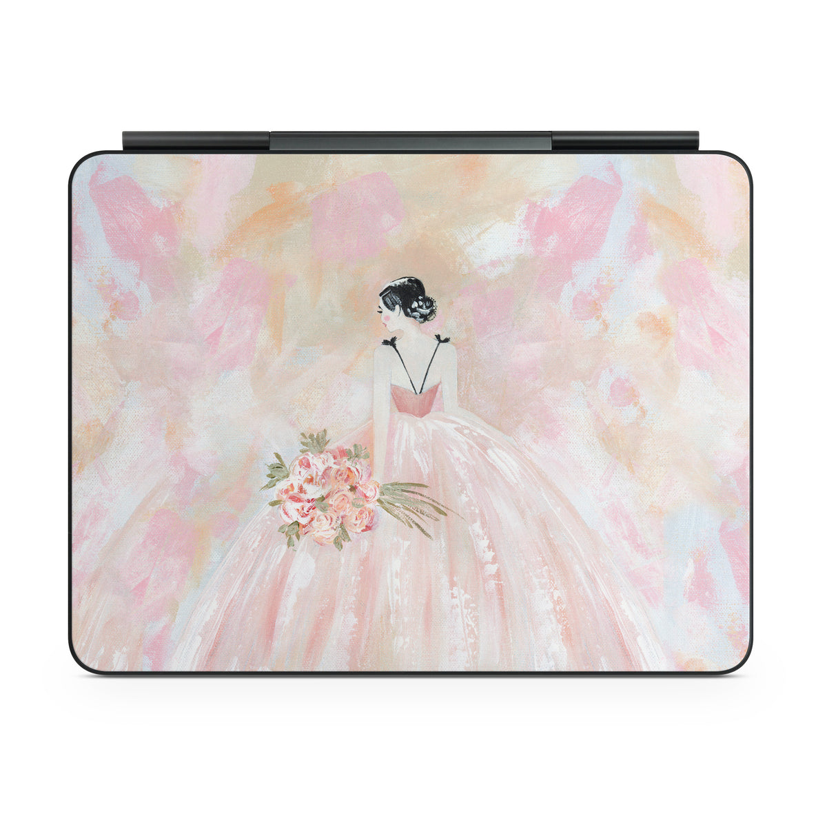 Blush Glam Girl - Apple Magic Keyboard for iPad Skin