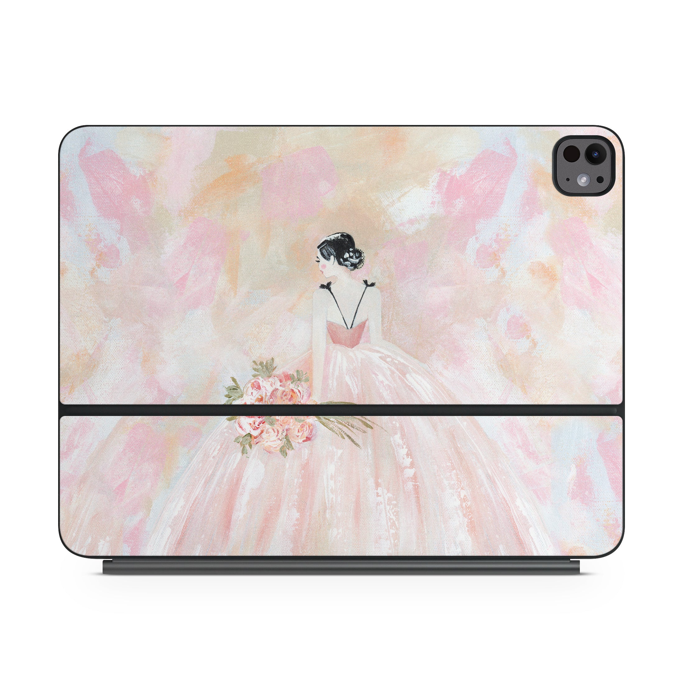 Blush Glam Girl - Apple Magic Keyboard for iPad Skin