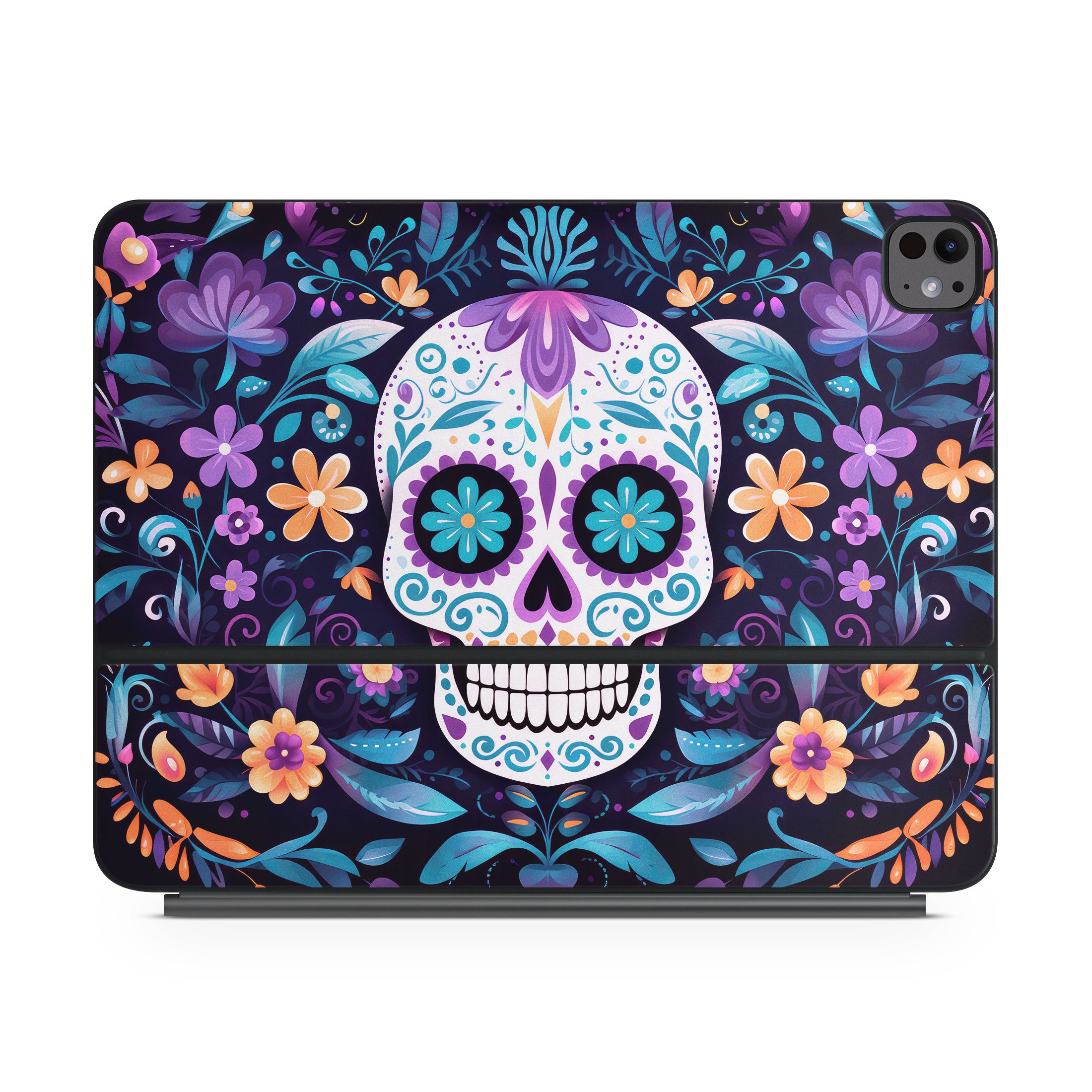 Calavera Azul - Apple Magic Keyboard for iPad Skin