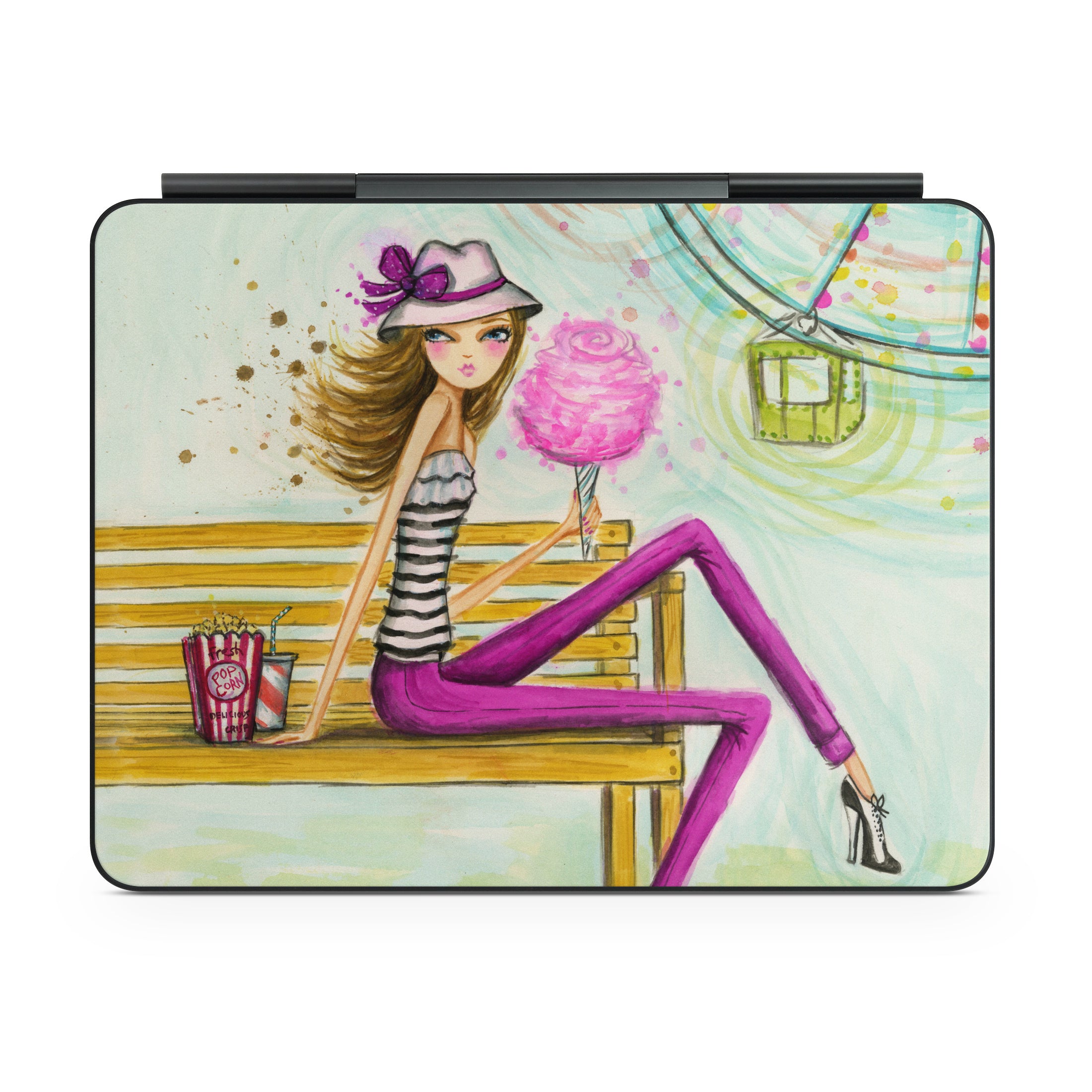 Carnival Cotton Candy - Apple Magic Keyboard for iPad Skin