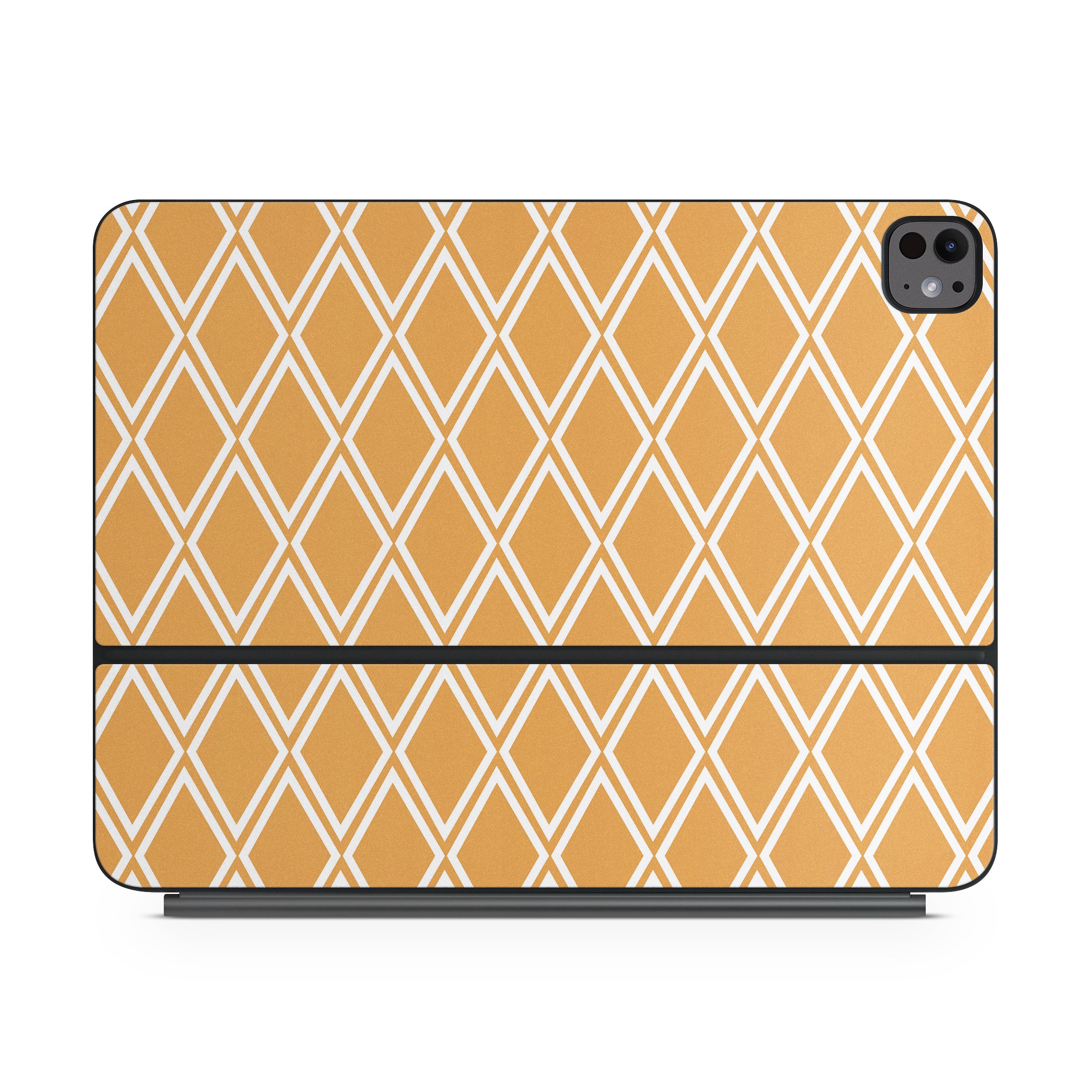 Orange Checks - Apple Magic Keyboard for iPad Skin