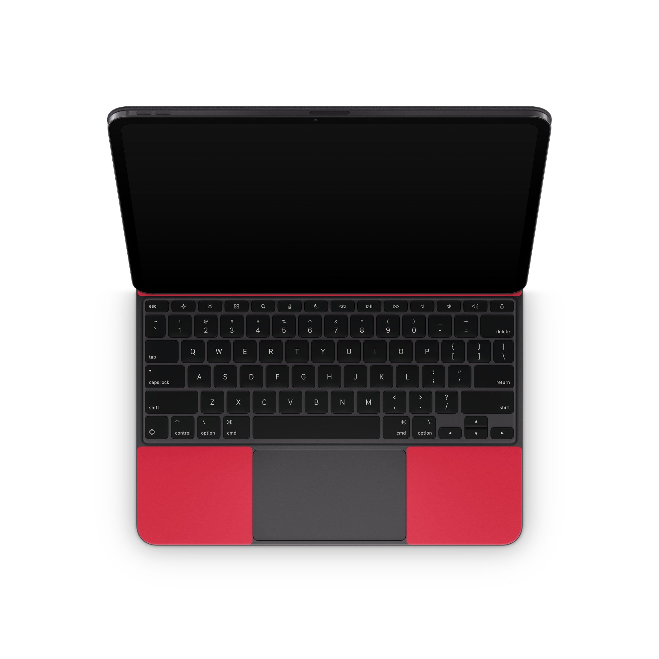 Chi Omega Letters Cardinal - Apple Magic Keyboard for iPad Skin
