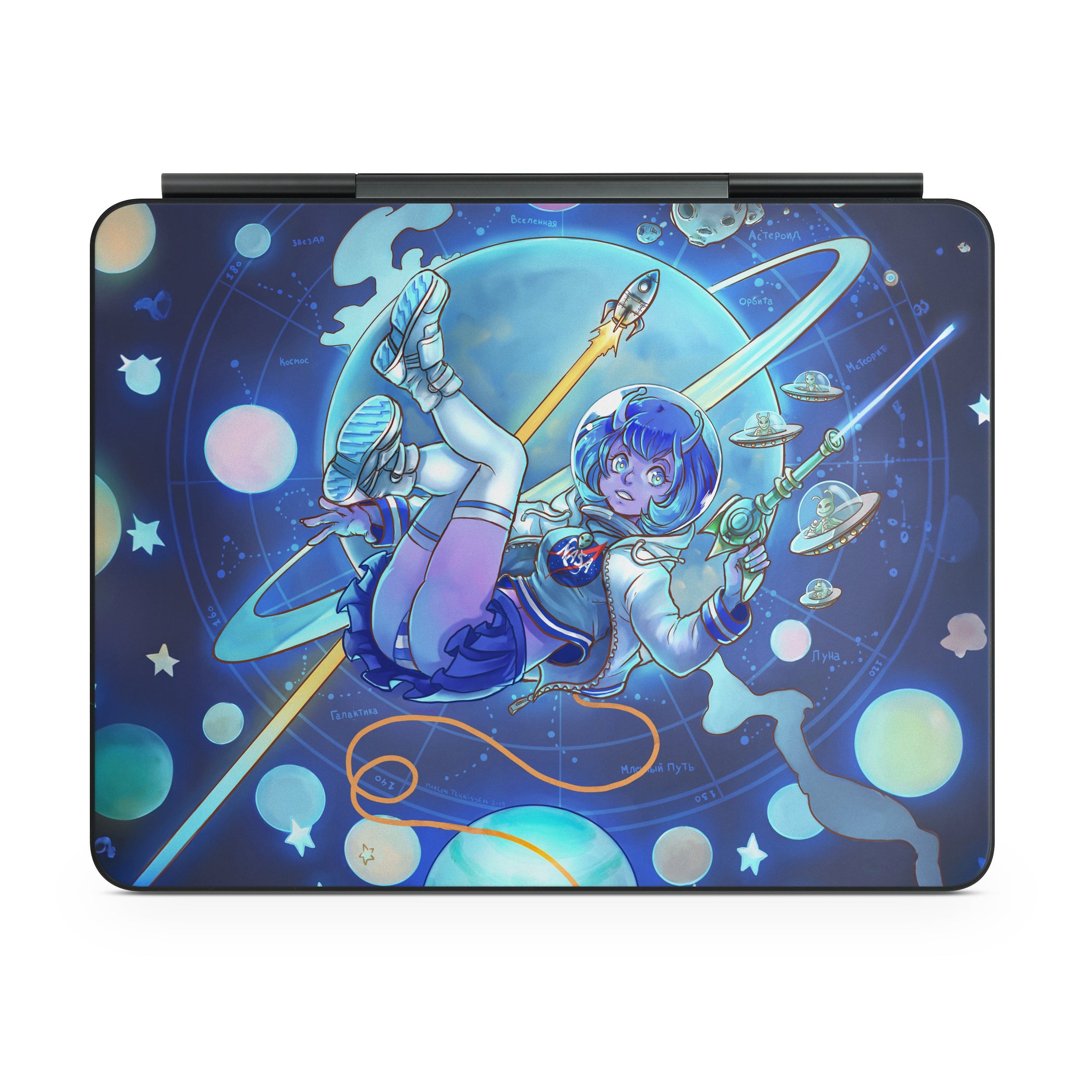 We Come in Peace - Apple Magic Keyboard for iPad Skin