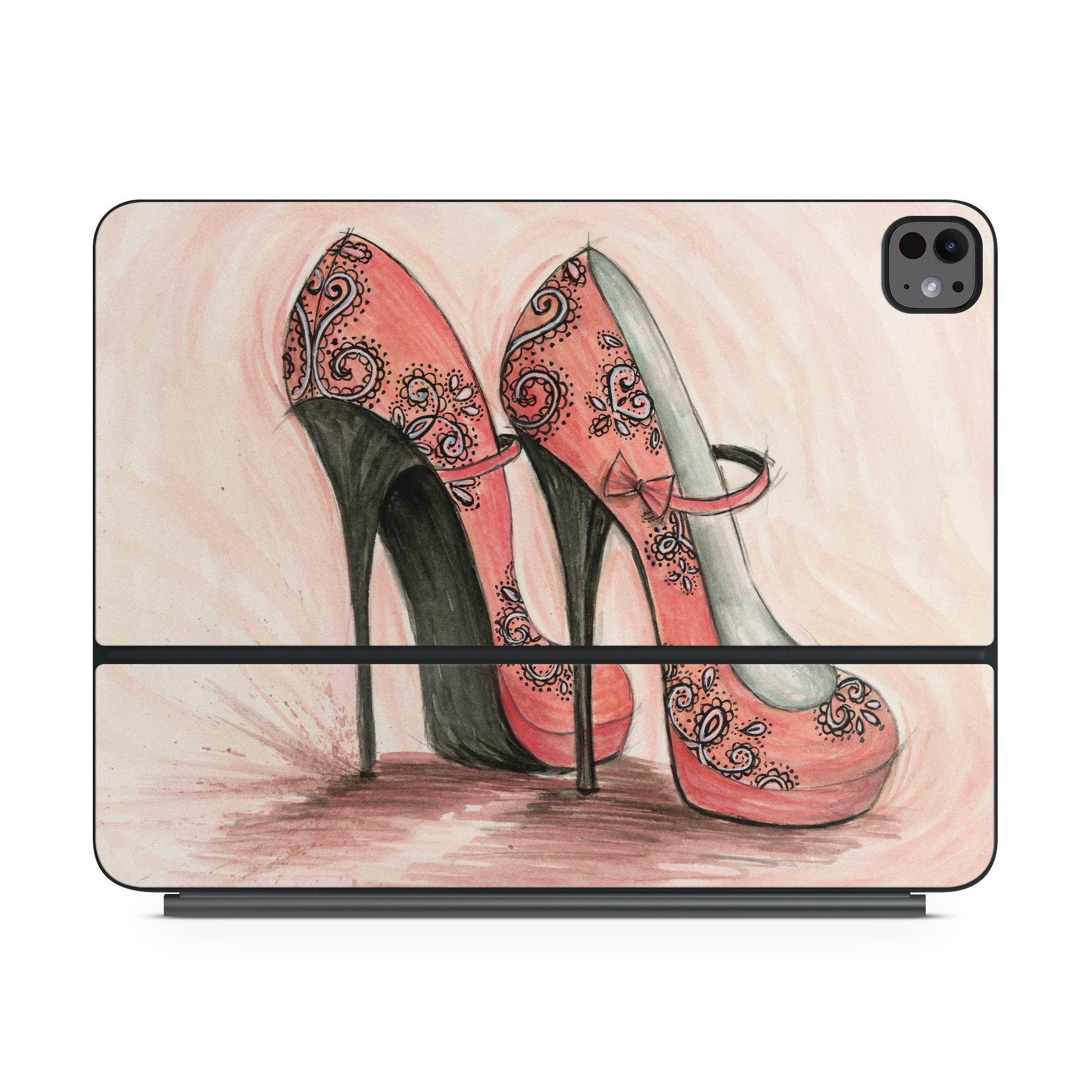 Coral Shoes - Apple Magic Keyboard for iPad Skin