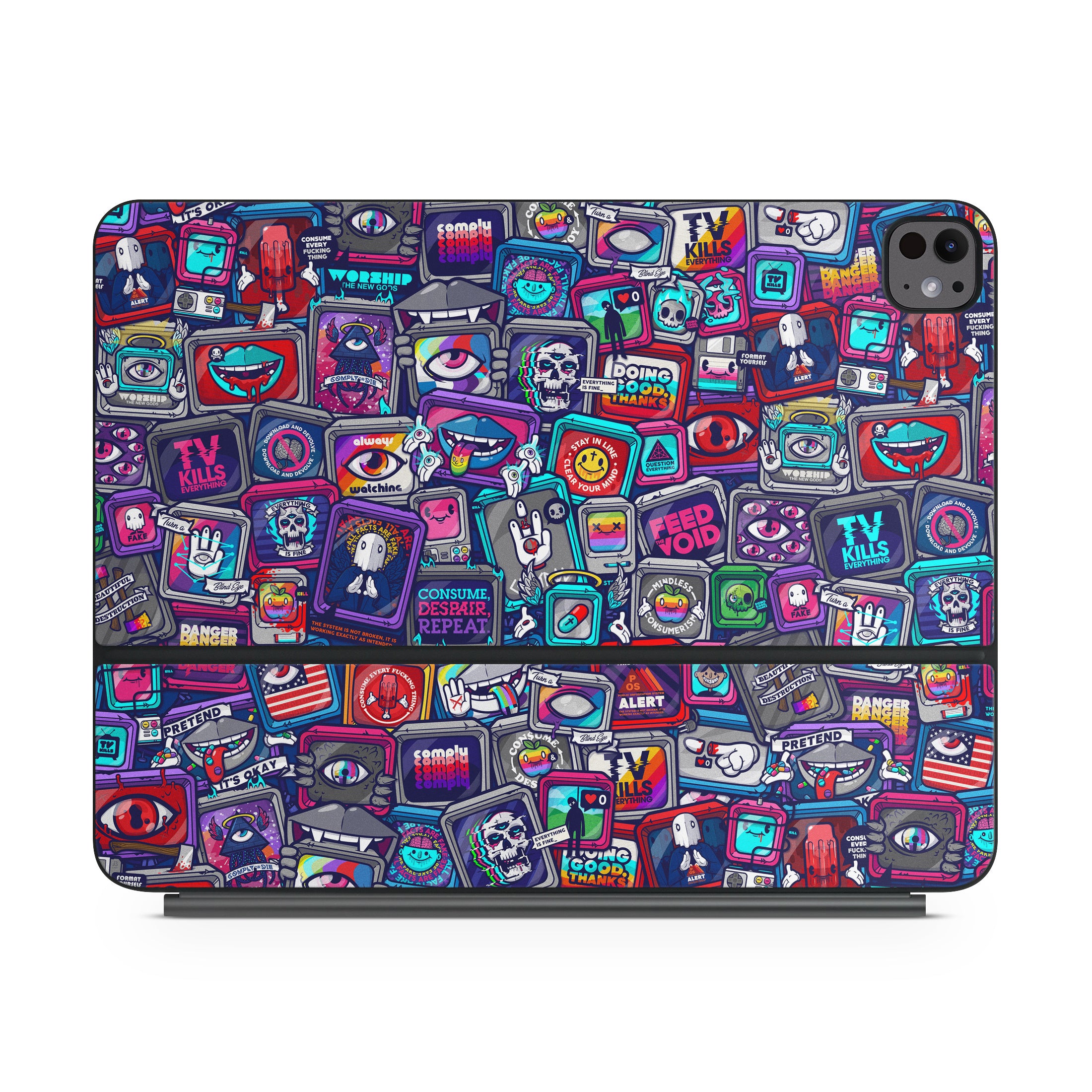 Distraction Tactic - Apple Magic Keyboard for iPad Skin