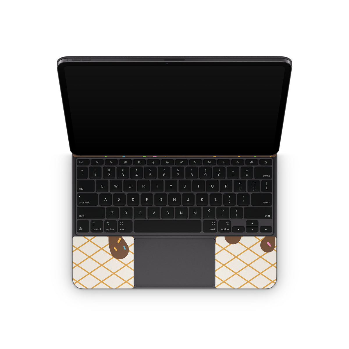 Chocolate Ice Cream Drip - Apple Magic Keyboard for iPad Skin