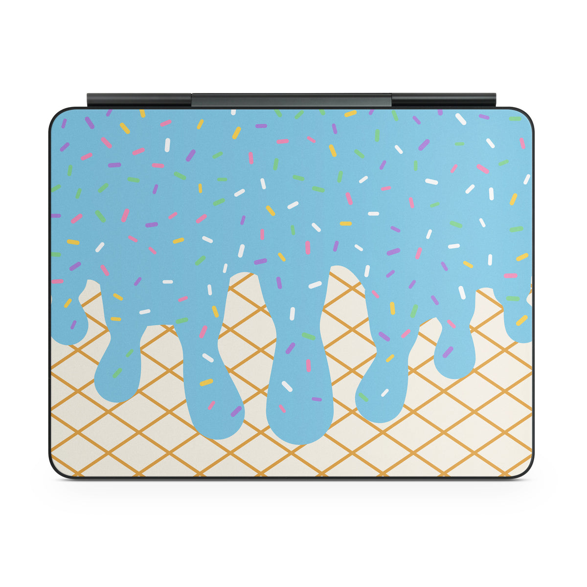 Cotton Candy Ice Cream Drip - Apple Magic Keyboard for iPad Skin