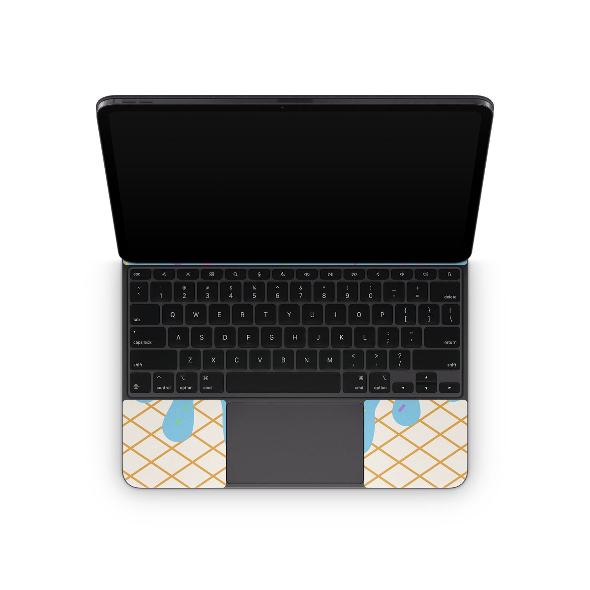 Cotton Candy Ice Cream Drip - Apple Magic Keyboard for iPad Skin