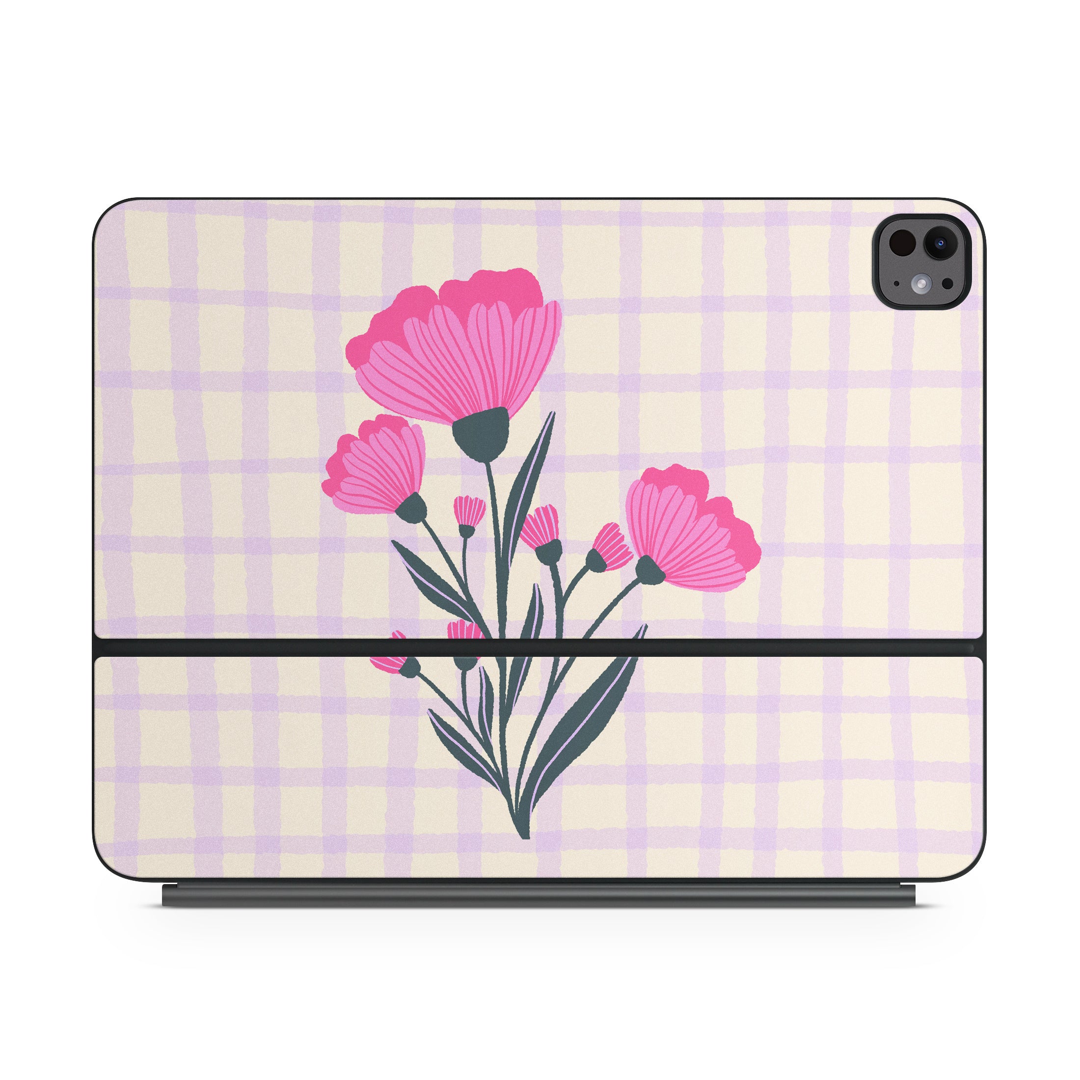 Floral Bouquet Grid - Apple Magic Keyboard for iPad Skin