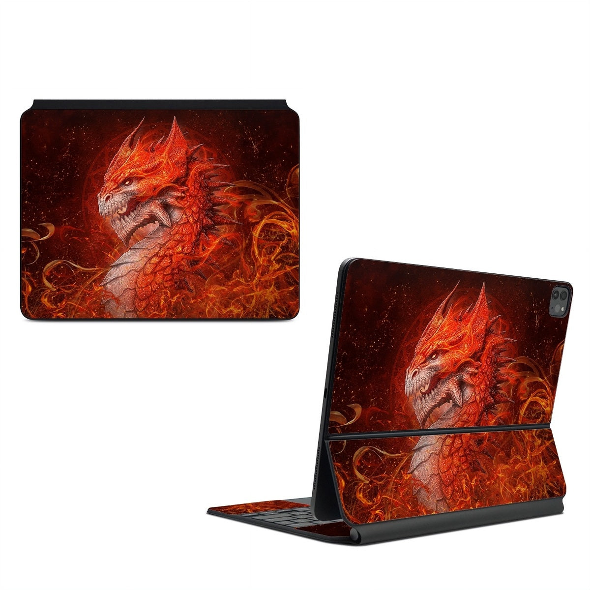 Flame Dragon - Apple Magic Keyboard for iPad Skin