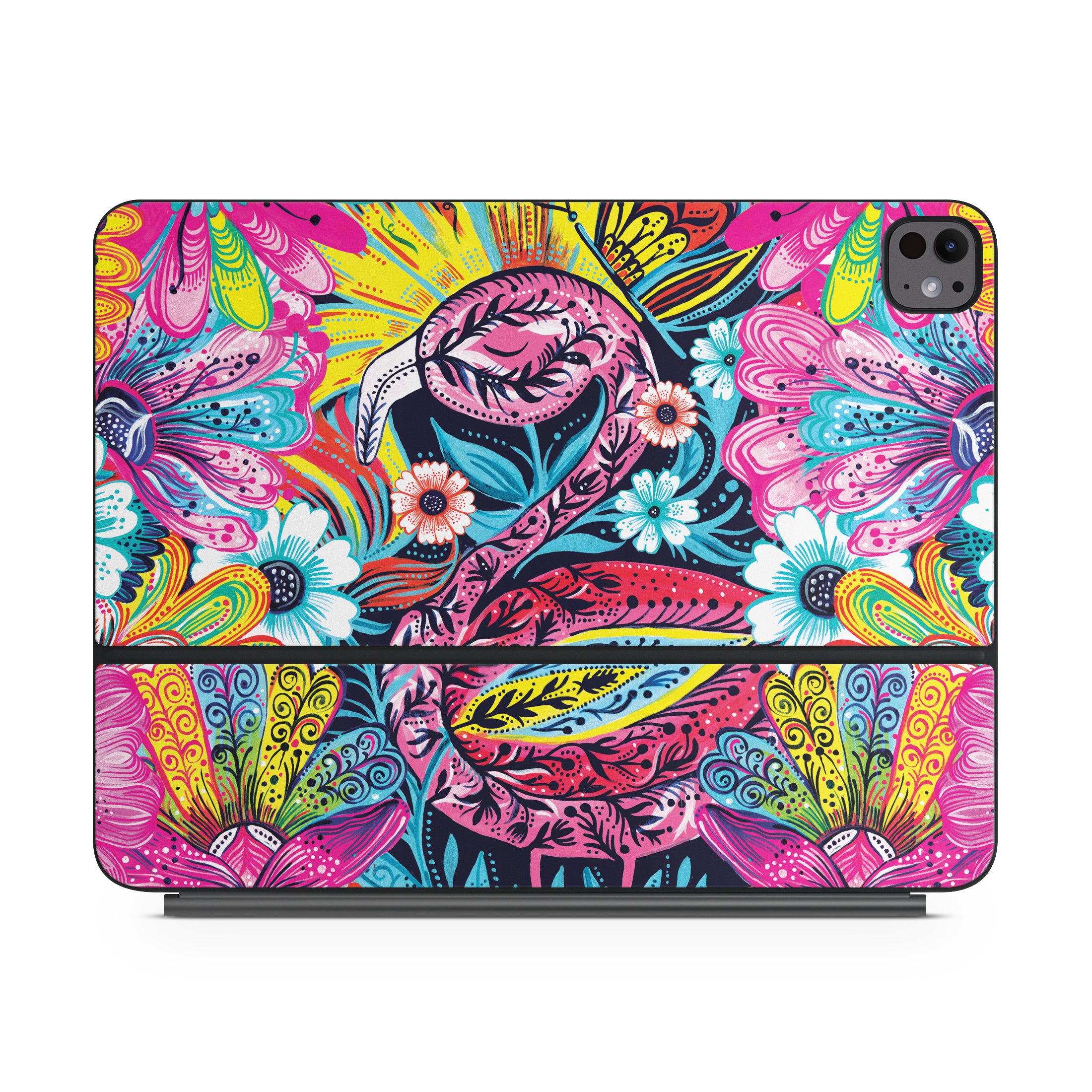 Flashy Flamingo - Apple Magic Keyboard for iPad Skin