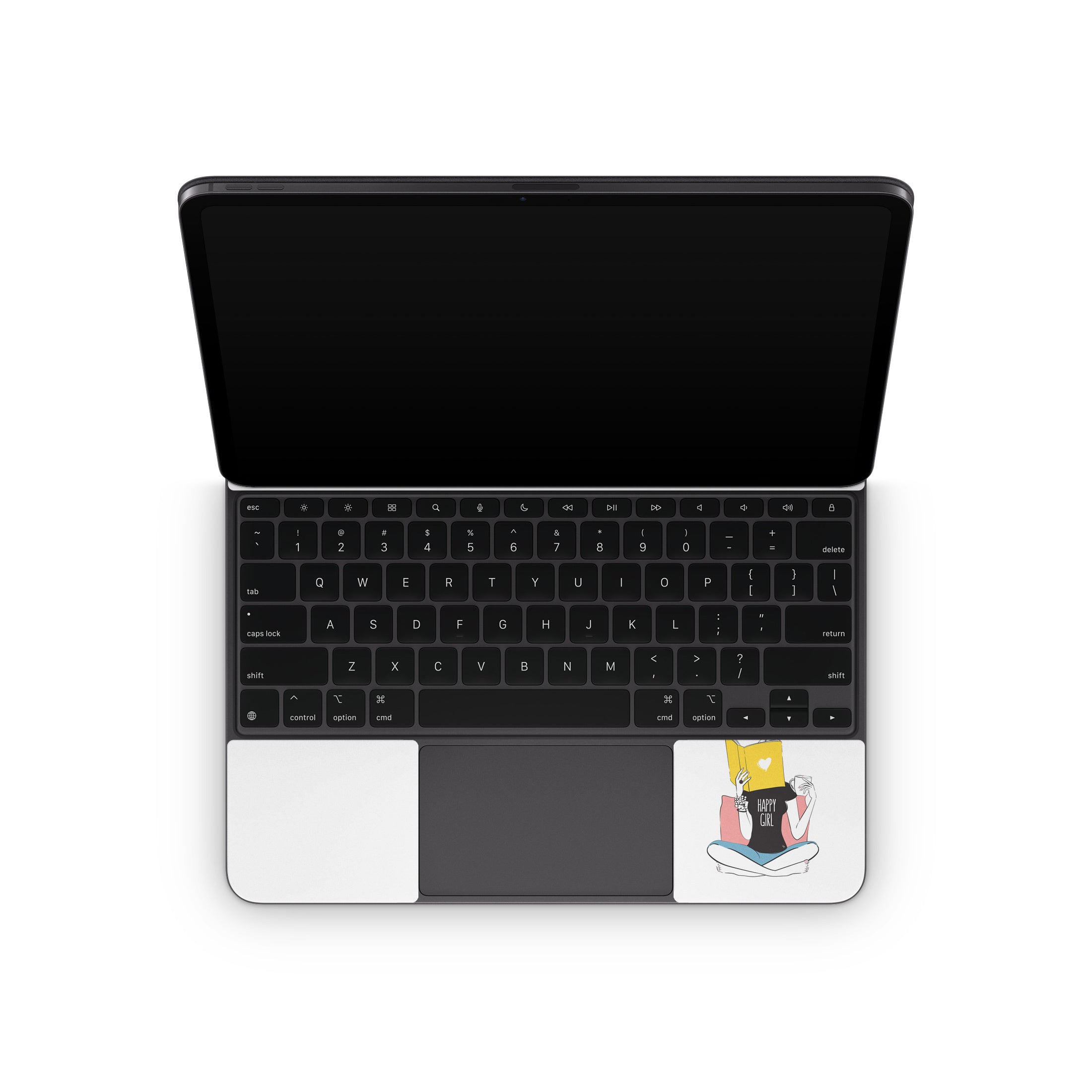 Happy Girl - Apple Magic Keyboard for iPad Skin