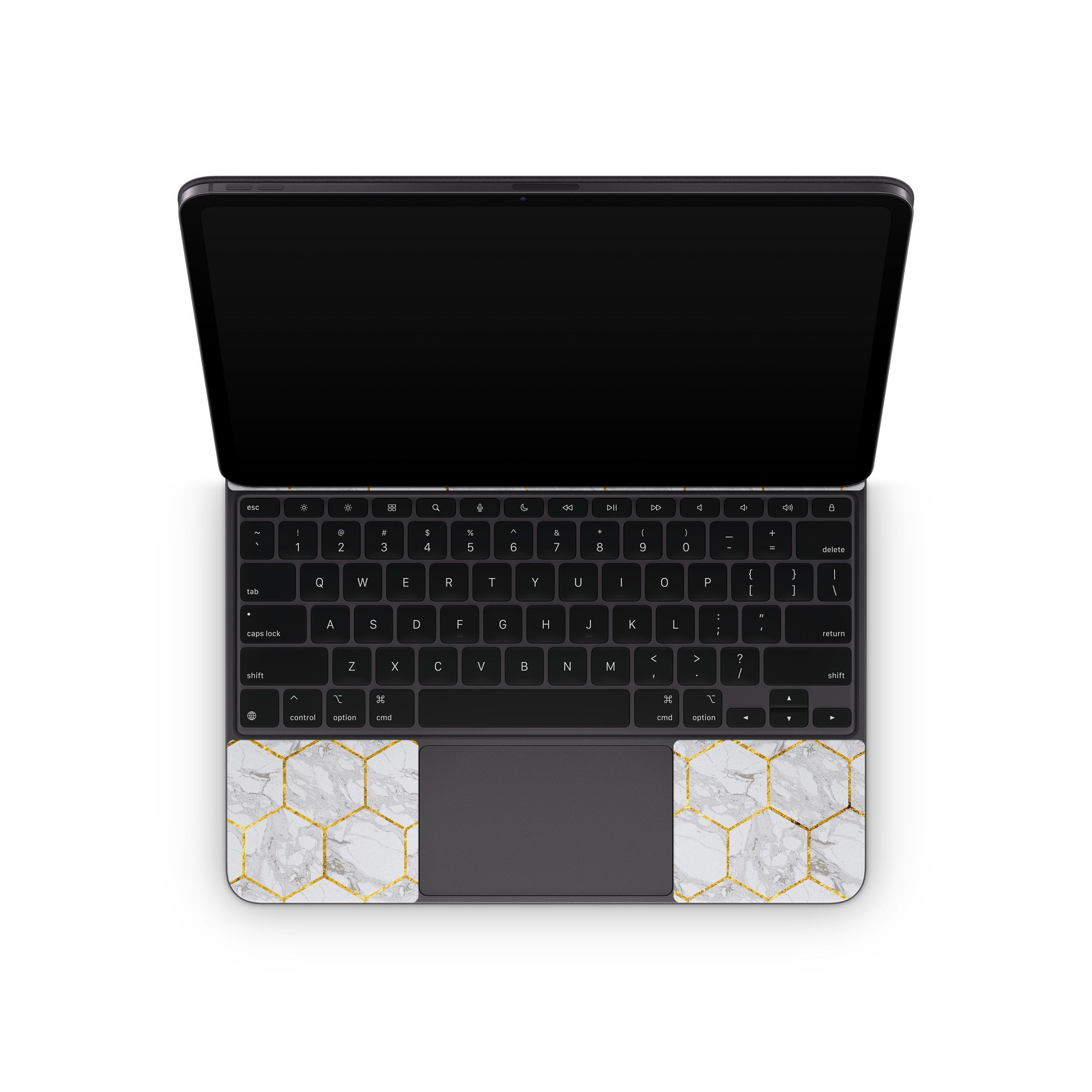 Honey Marble - Apple Magic Keyboard for iPad Skin