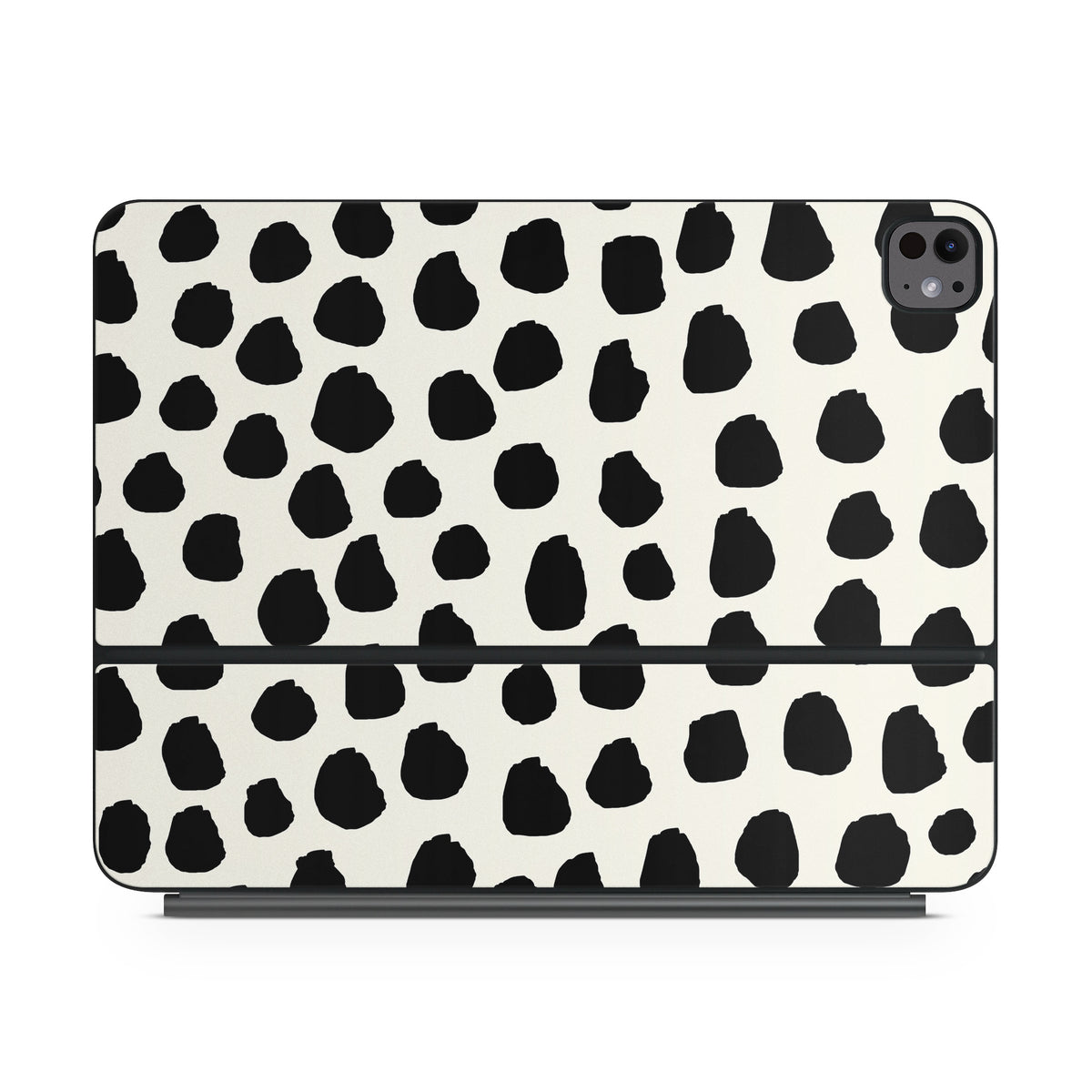 Inky Spots Cream - Apple Magic Keyboard for iPad Skin
