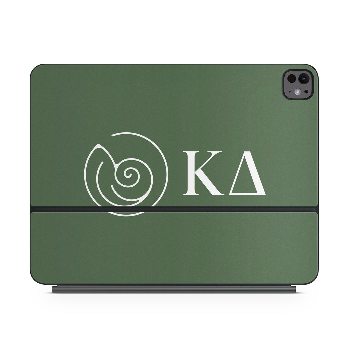 Kappa Delta Greek Letters Dark Olive - Apple Magic Keyboard for iPad Skin