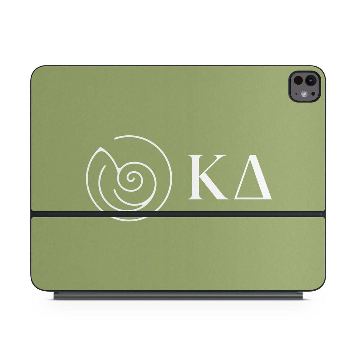 Kappa Delta Greek Letters KD Olive - Apple Magic Keyboard for iPad Skin