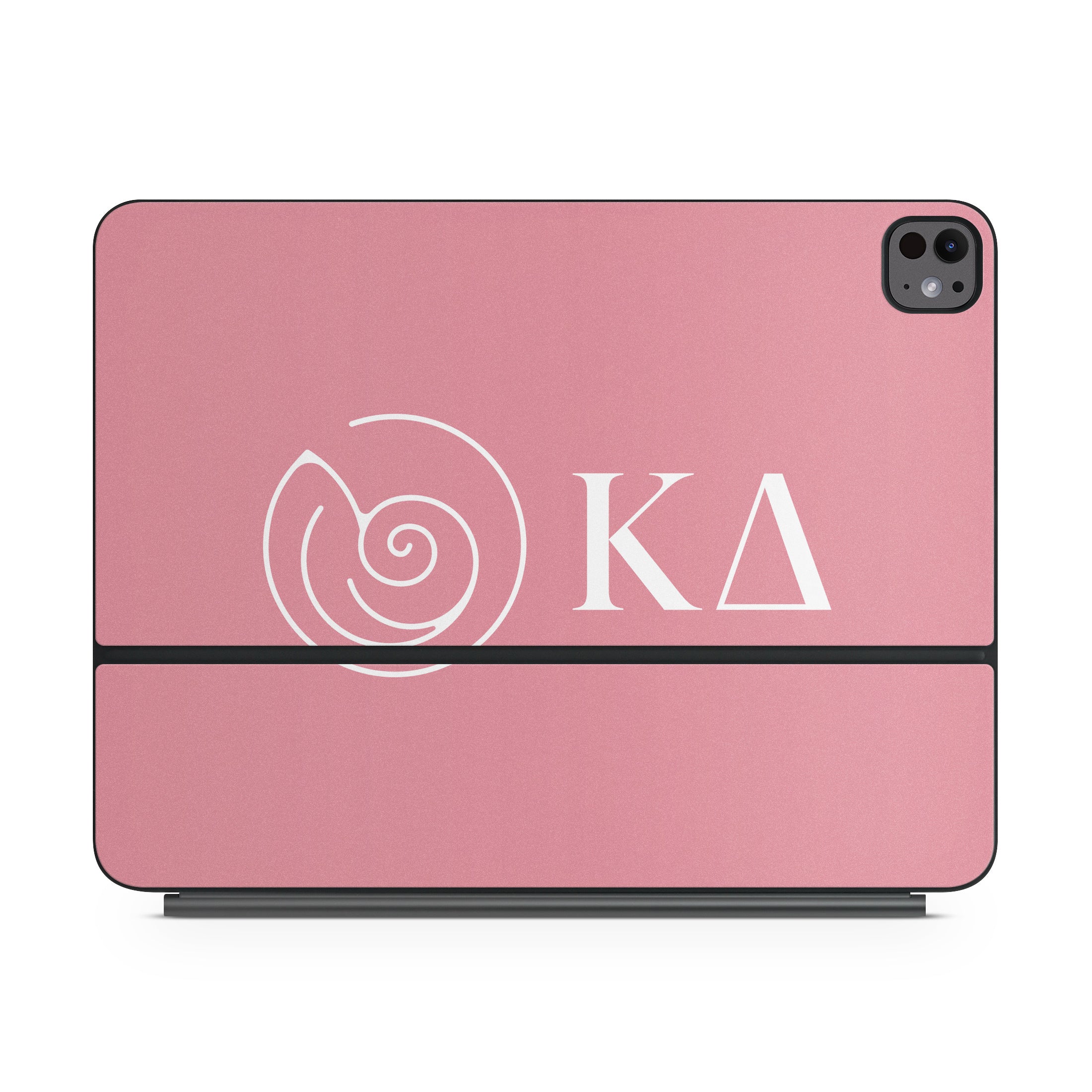 Kappa Delta Greek Letters Active Pink - Apple Magic Keyboard for iPad Skin