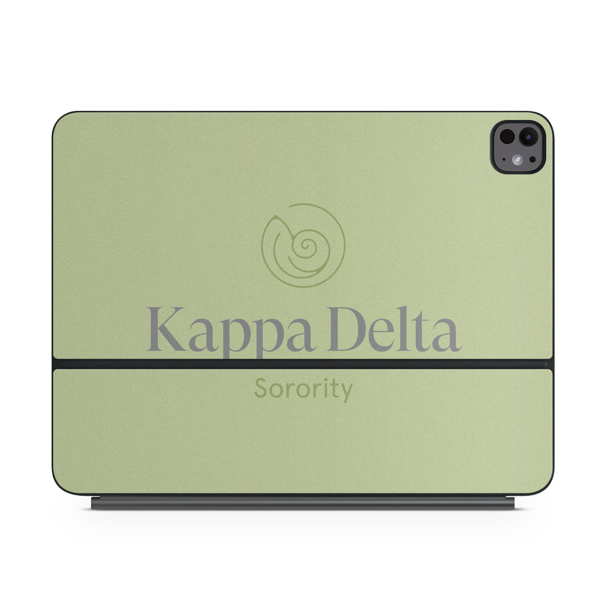 Kappa Delta Primary Logo Light Olive - Apple Magic Keyboard for iPad Skin