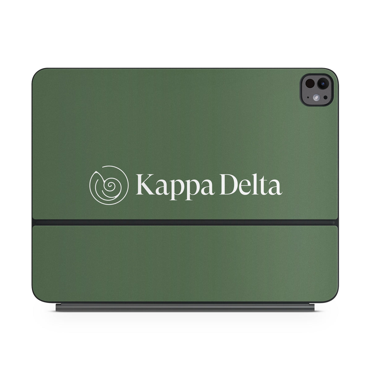 Kappa Delta Secondary Logo Dark Olive - Apple Magic Keyboard for iPad Skin