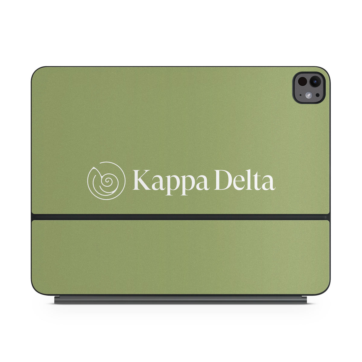 Kappa Delta Secondary Logo KD Olive - Apple Magic Keyboard for iPad Skin