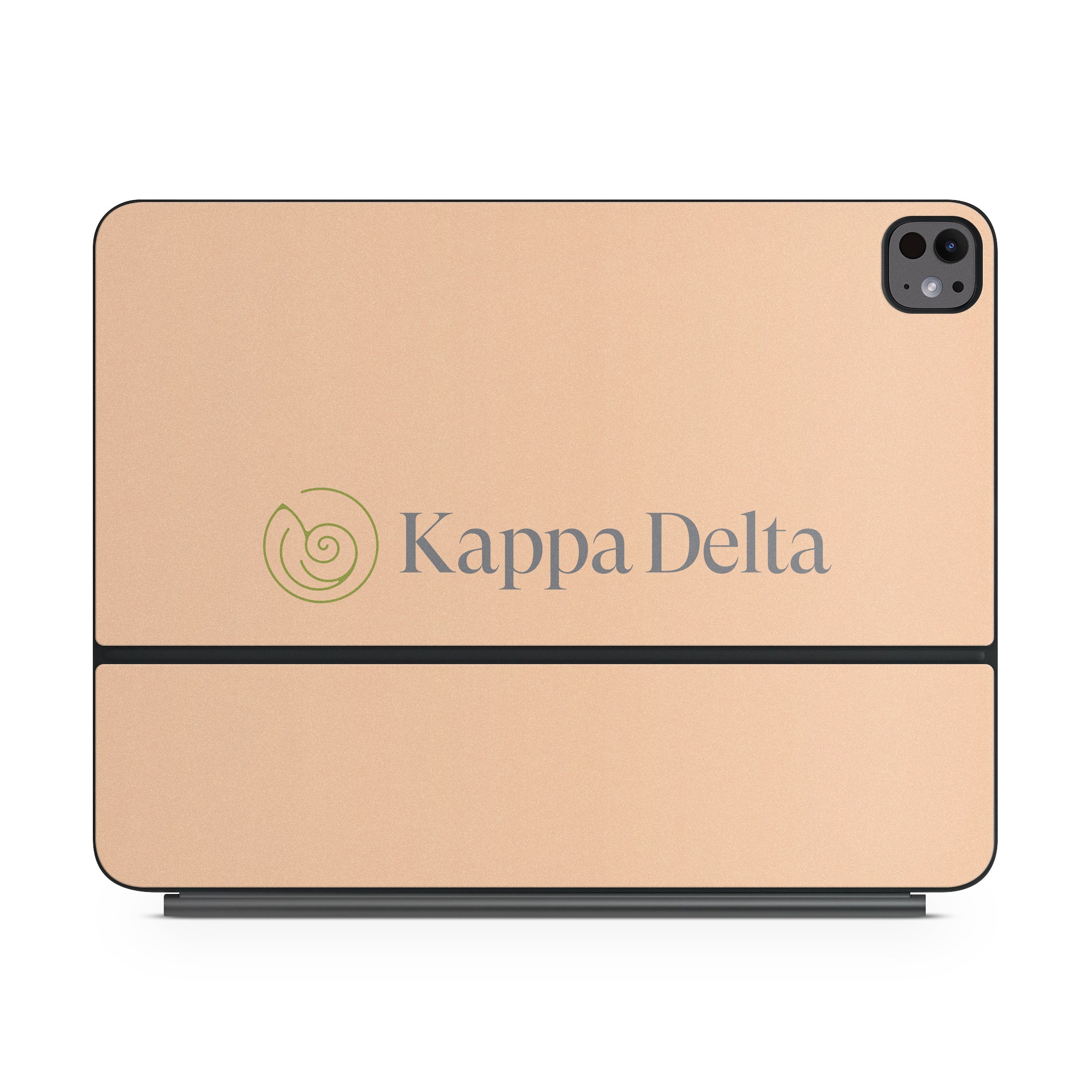 Kappa Delta Secondary Logo Empowered Peach - Apple Magic Keyboard for iPad Skin