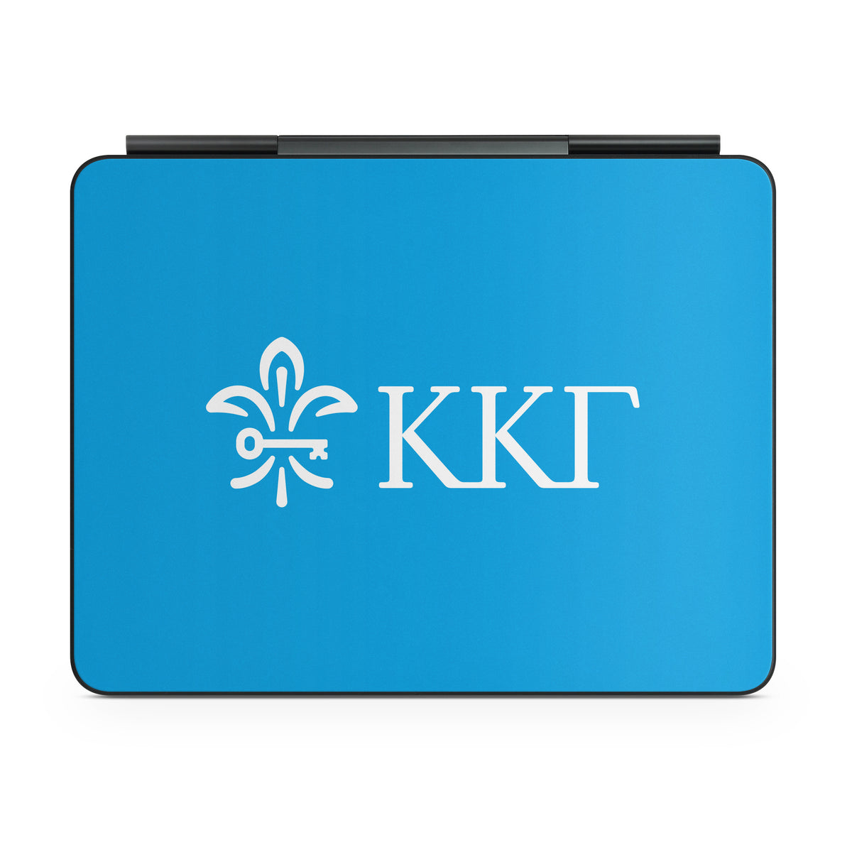 Kappa Kappa Gamma Letterkey Horizontal Gamma Blue - Apple Magic Keyboard for iPad Skin