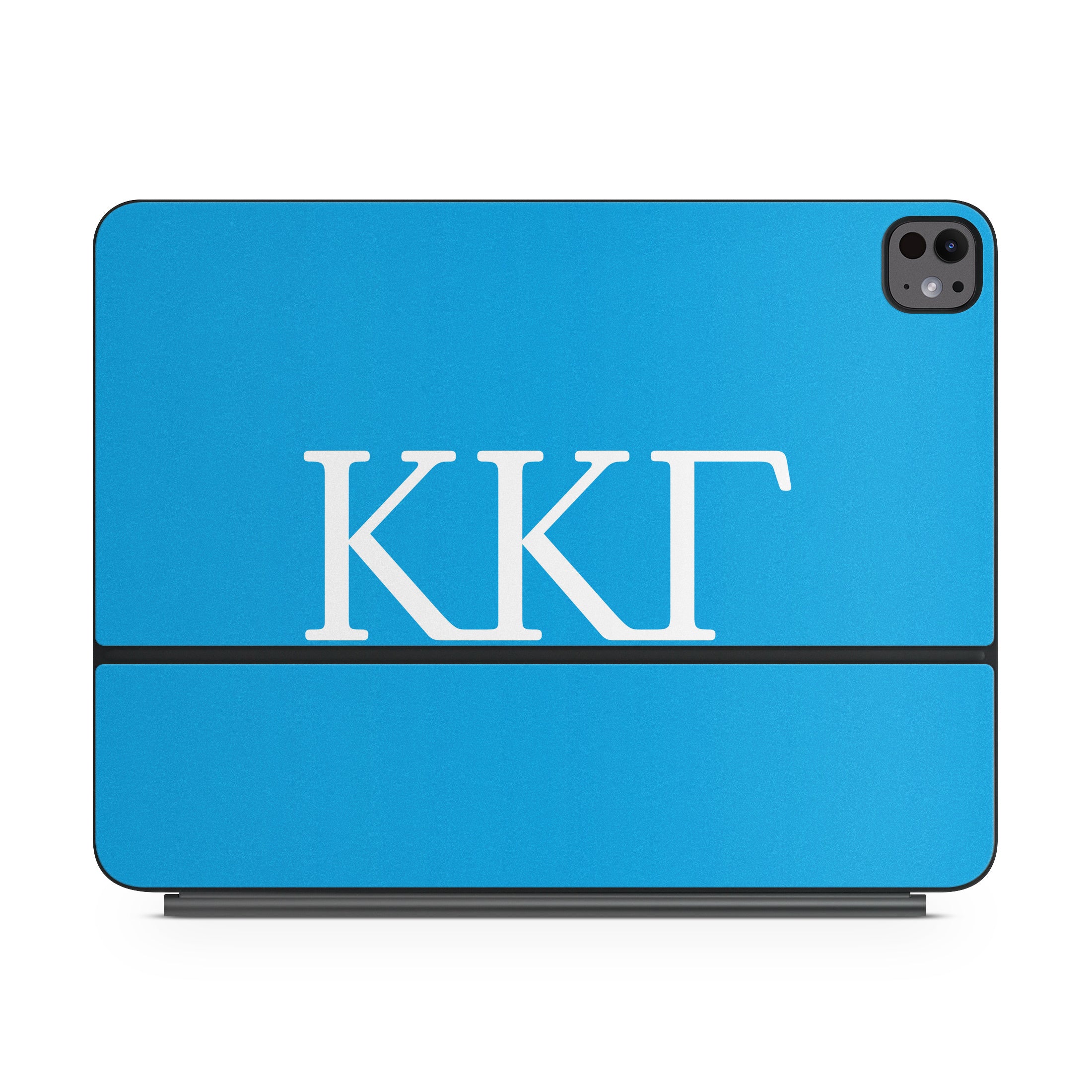 Kappa Kappa Gamma Greek Letters Gamma Blue - Apple Magic Keyboard for iPad Skin