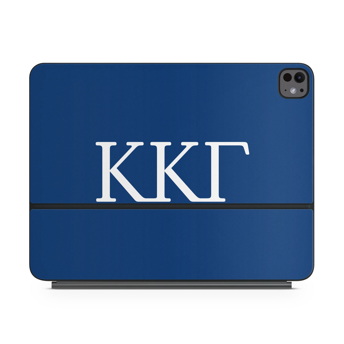Kappa Kappa Gamma Greek Letters Kappa Blue - Apple Magic Keyboard for iPad Skin