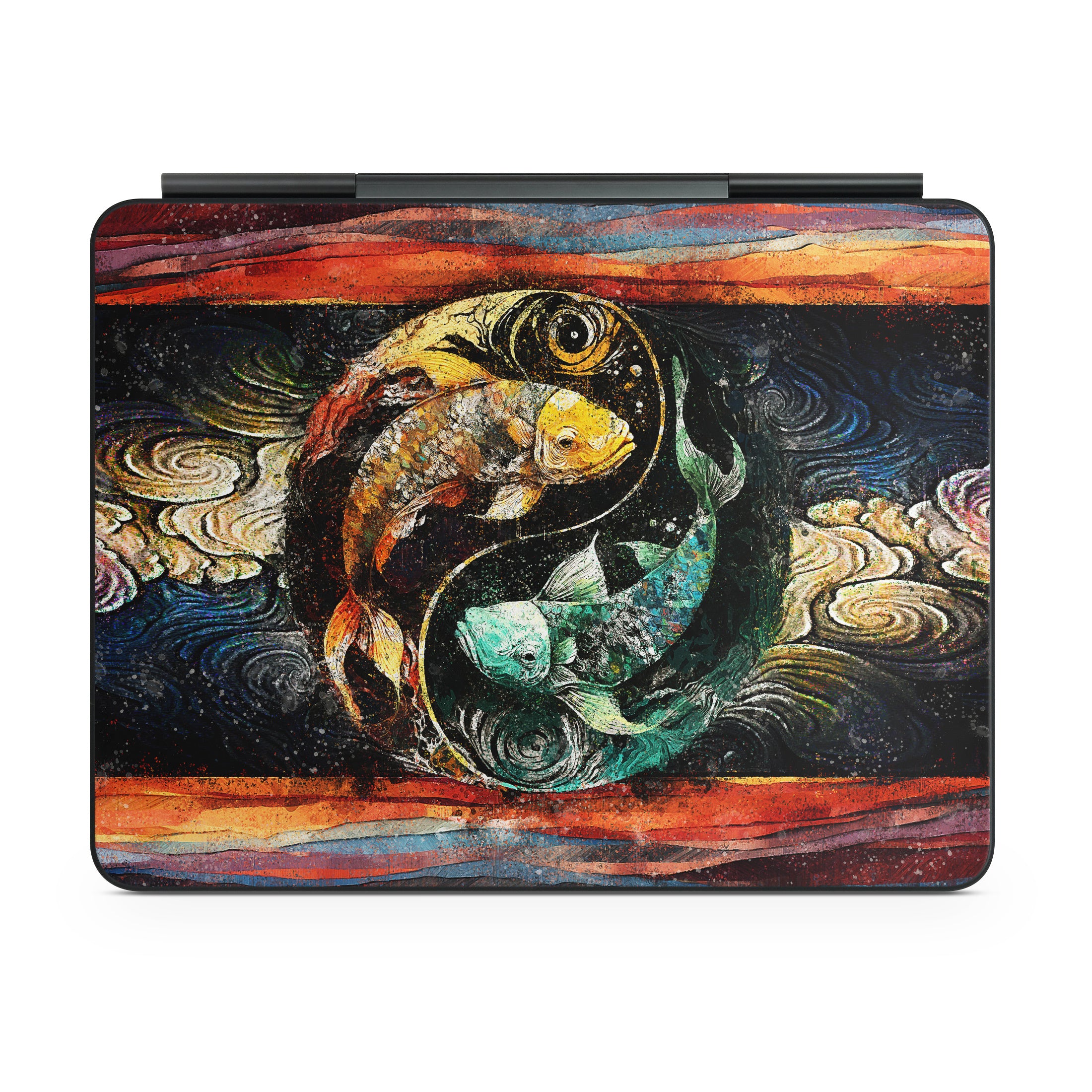 Koi Fish Yin Yang - Apple Magic Keyboard for iPad Skin