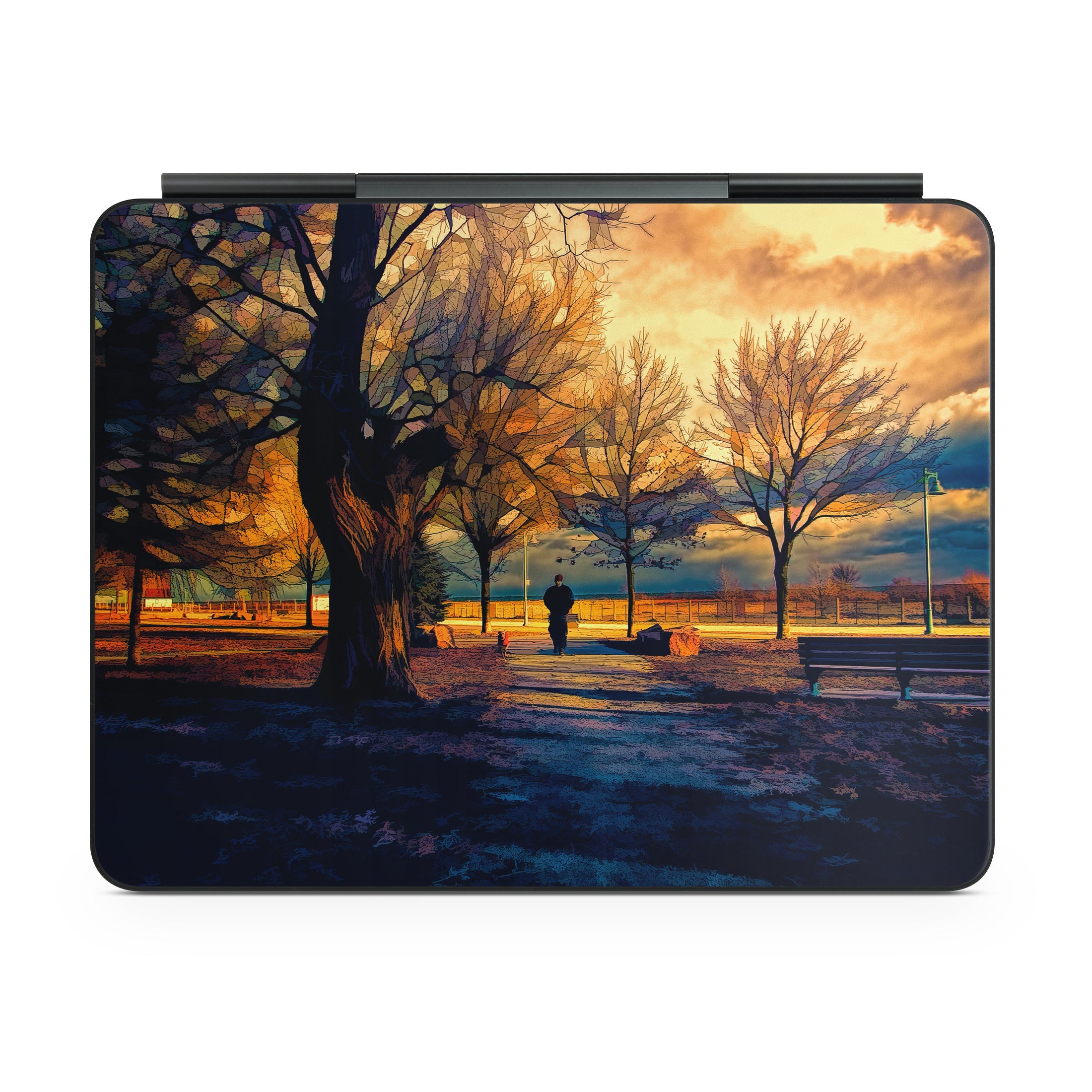 Man and Dog - Apple Magic Keyboard for iPad Skin